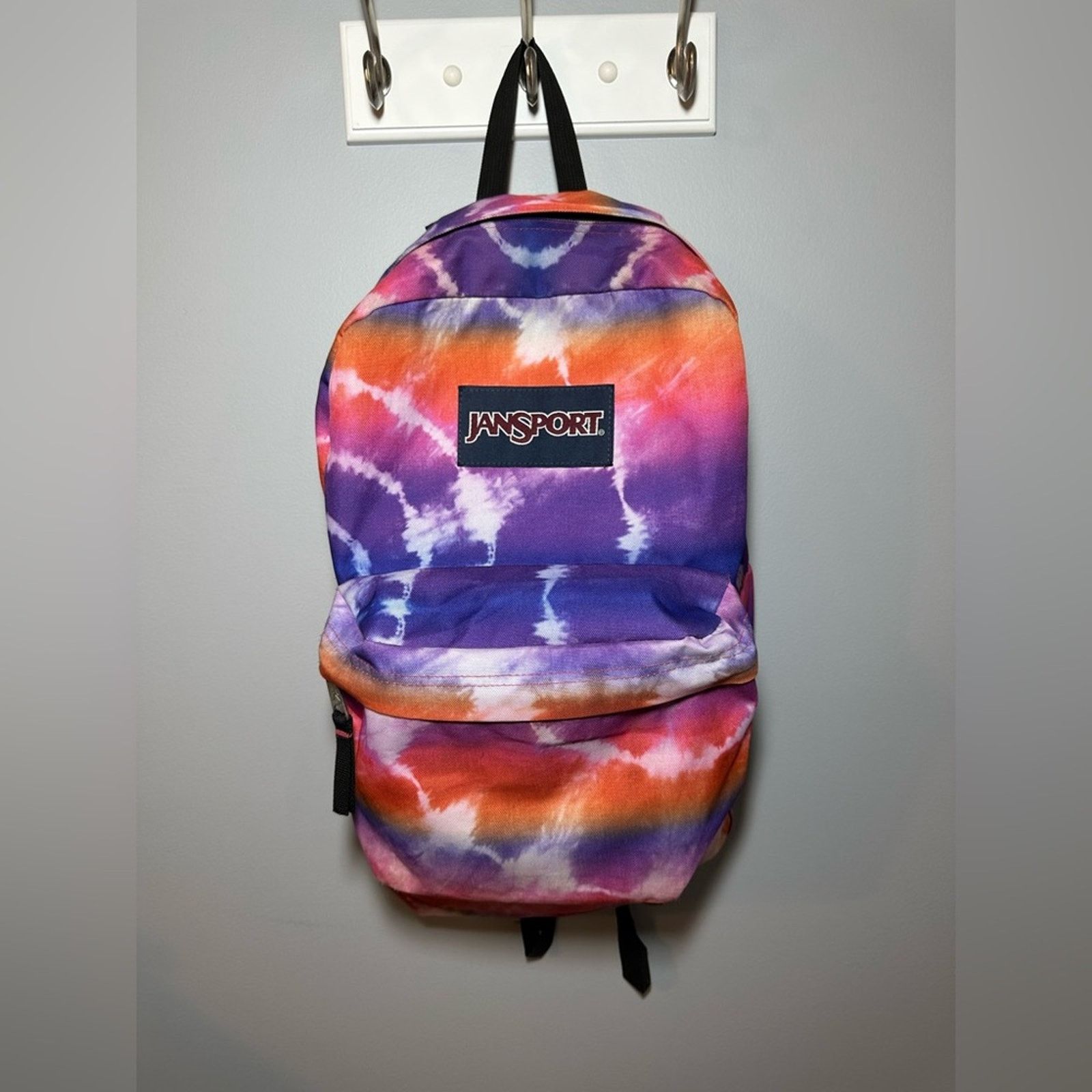 Jansport Jansport Unisex Backpack Super Break Tie Dye School Bag Size ONE SIZE - 1 Thumbnail