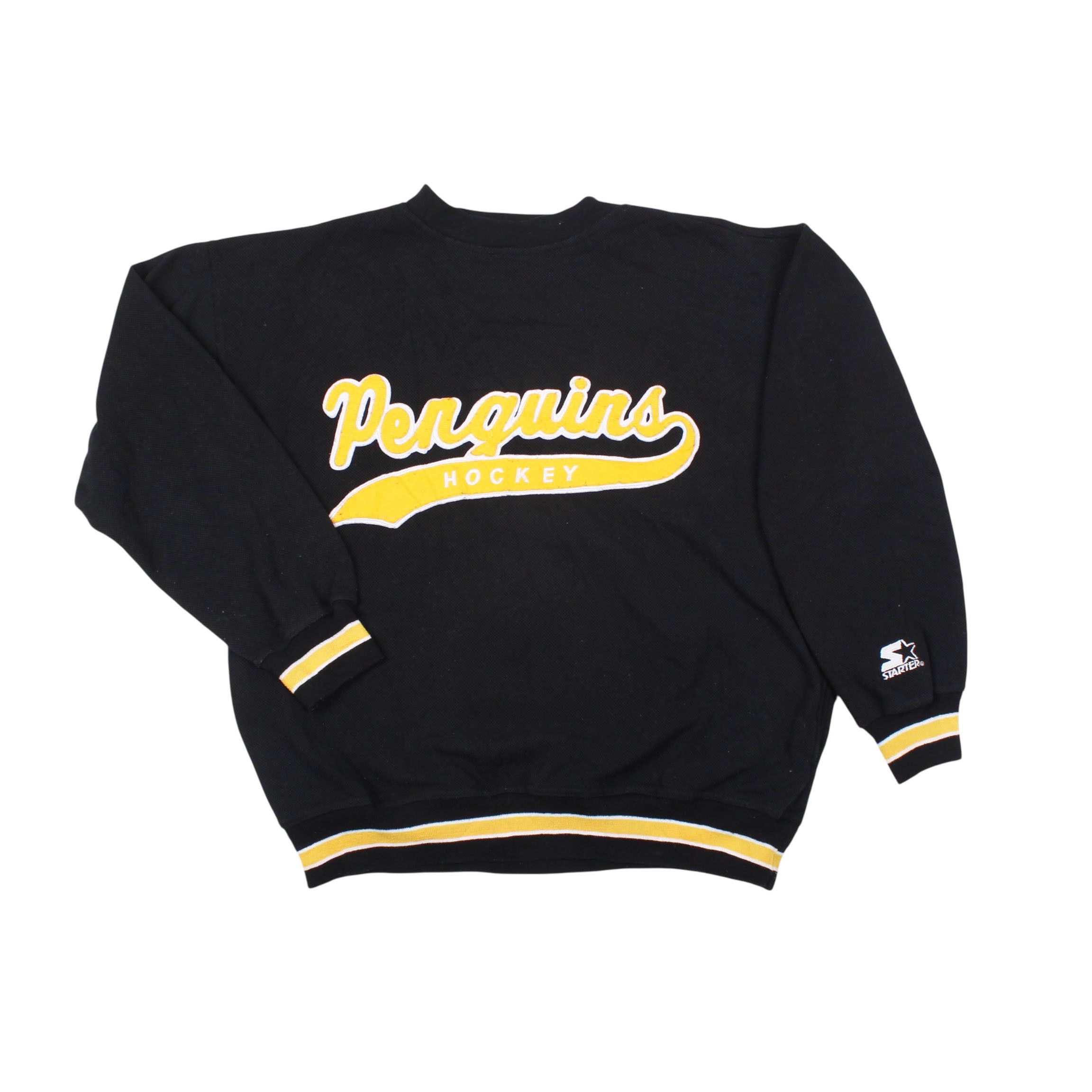Starter Pittsburgh Penguins Sweatshirt Starter NHL Crewneck 90s Size US L / EU 52-54 / 3 - 4 Thumbnail