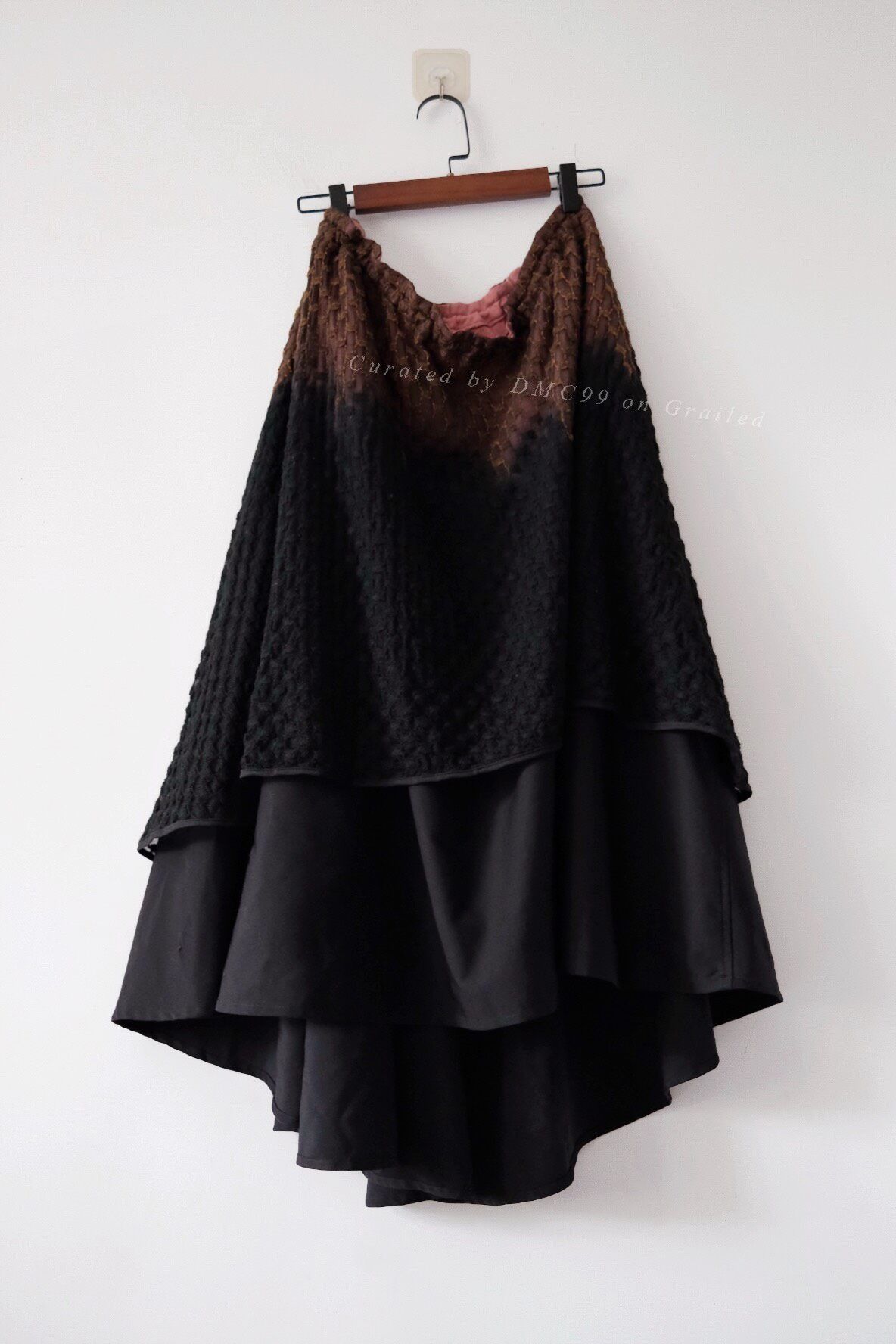 Yohji Yamamoto Yohji Yamamoto Y's 2003 Runway Flare Skirt Size 38" / US 16 / IT 52 - 1 Thumbnail