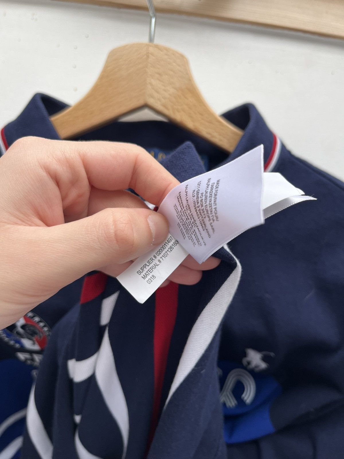 Polo Ralph Lauren × Rugby Ralph Lauren Rugby France Polo Ralph Lauren Big Logo Chief Keef Style Size US XXL / EU 58 / 5 - 7 Thumbnail