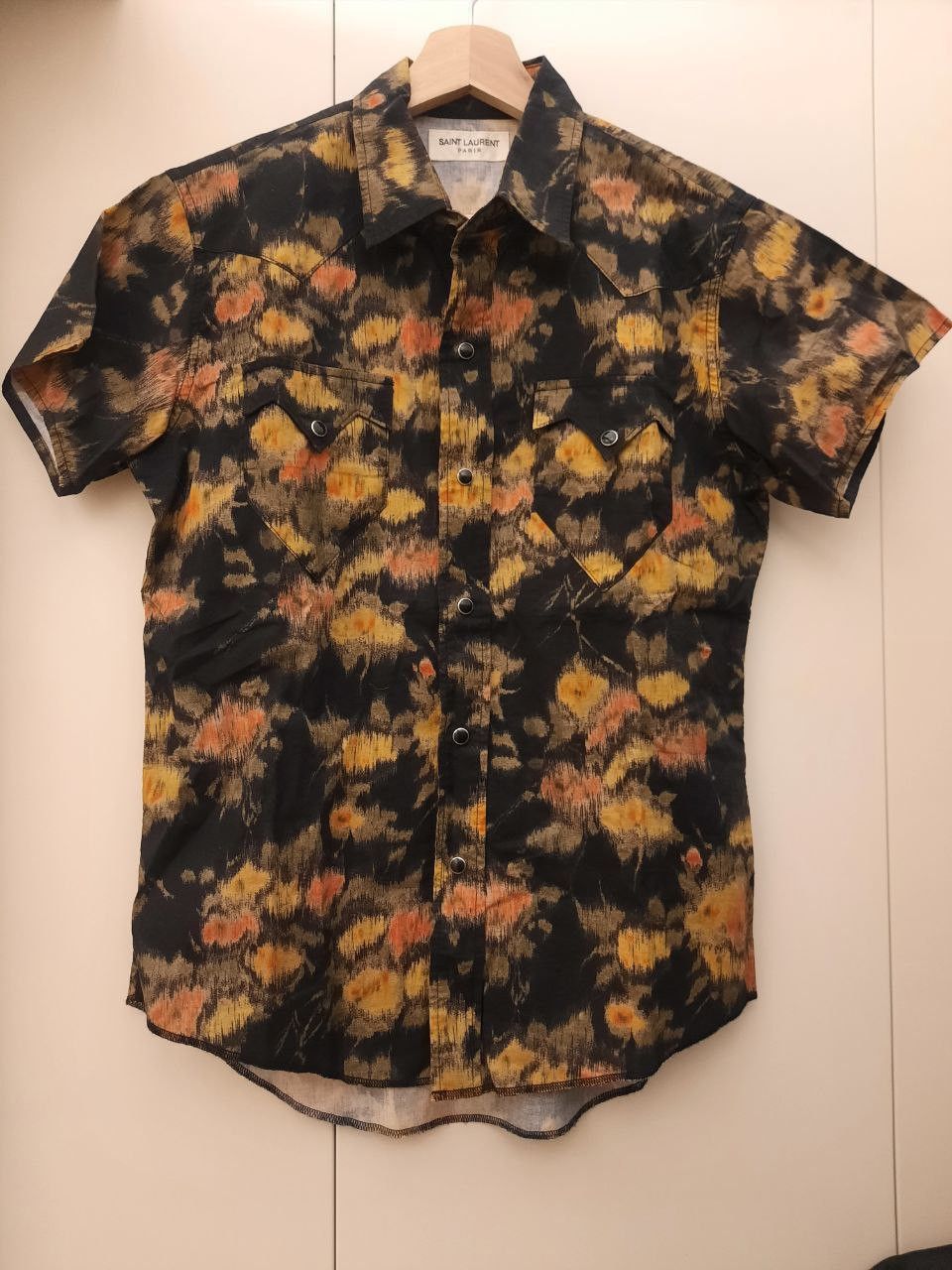 Saint Laurent Paris Western Floral Shirt Size US M / EU 48-50 / 2 - 1 Thumbnail