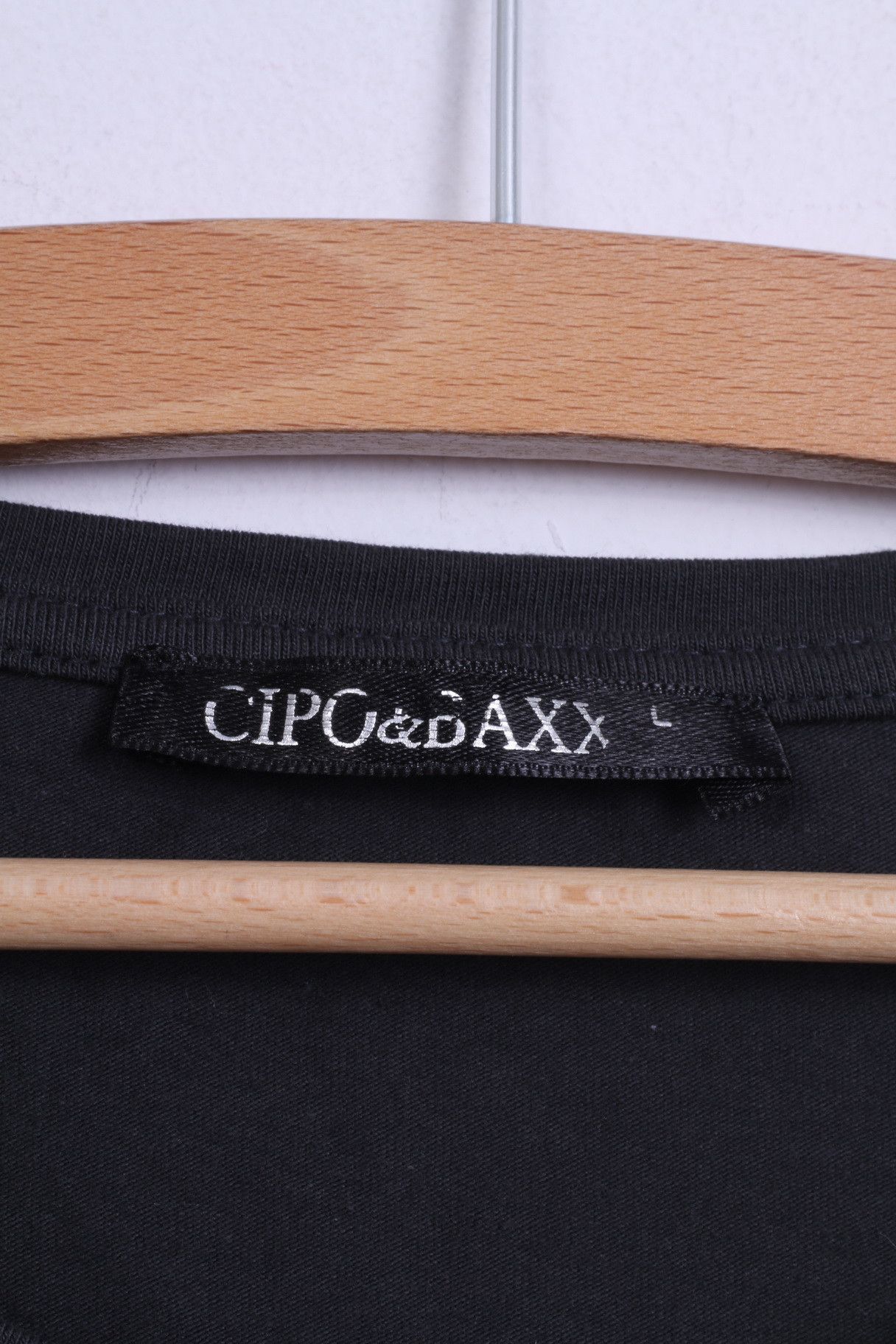 Vintage Cipo & Baxx Mens L Long Sleeved Shirt Cotton Grey 6227 Size US L / EU 52-54 / 3 - 4 Thumbnail