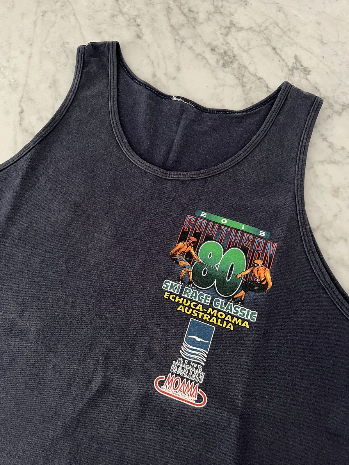 Gildan SOUTHERN EIGHTY SKI RACE CLASSIC ECHUCA-MOAMA AUSTRALIA TANK Size US L / EU 52-54 / 3 - 2 Thumbnail