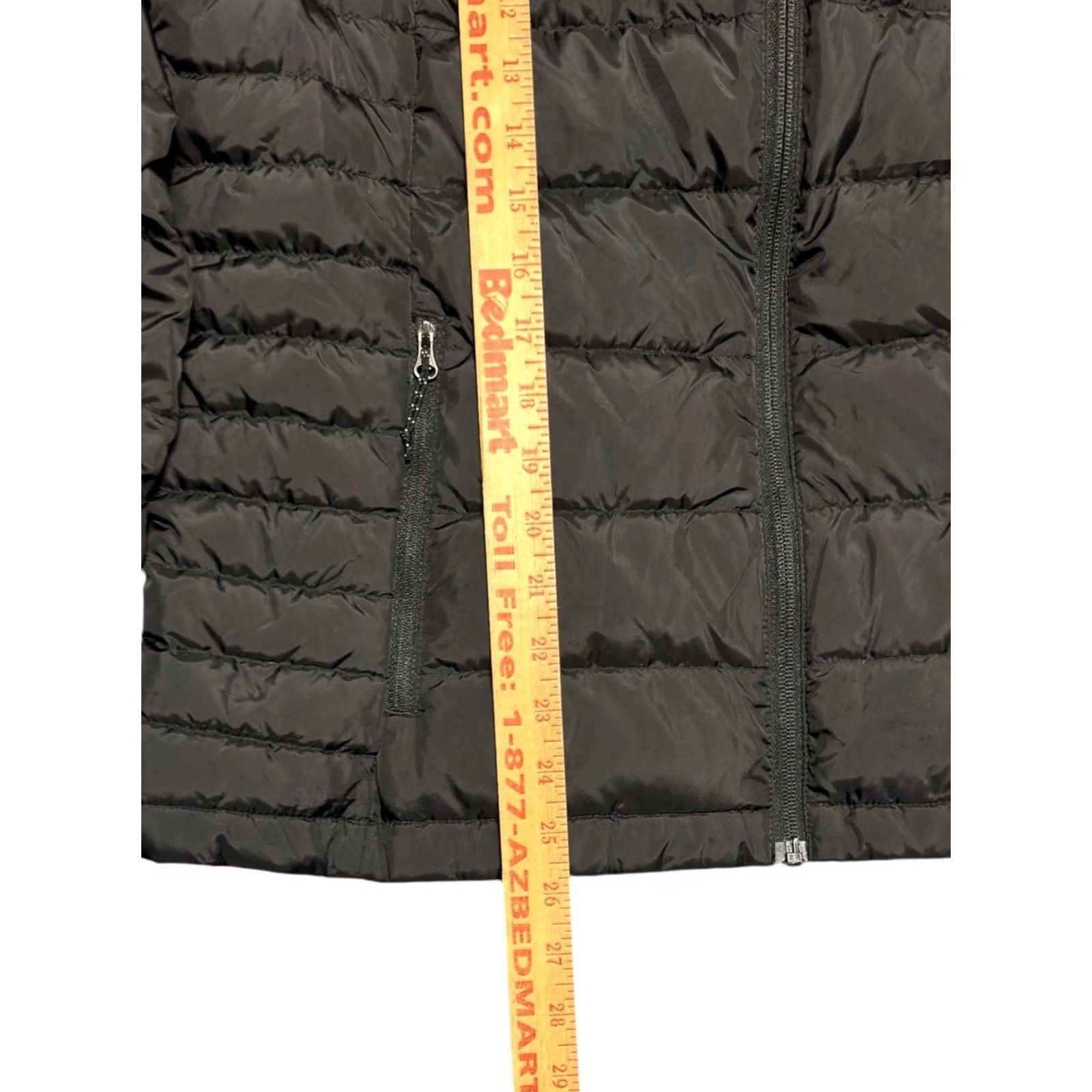 Eddie Bauer Eddie Bauer EB650 Packable Down Puffer Jacket Woman L Black Light Weight FullZip NL Nylon Shell Size L / US 10 / IT 46 - 4 Thumbnail