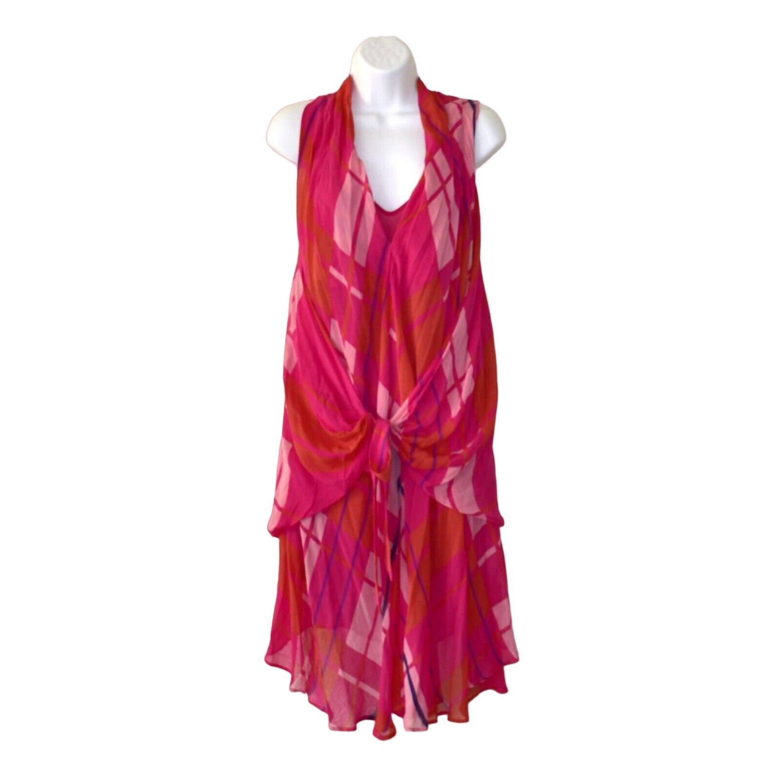 See by Chloe B4 NEW SEE BY CHLOE Pink Summer Dress With Liner US 4 IT 40 Size S / US 4 / IT 40 - 1 Thumbnail