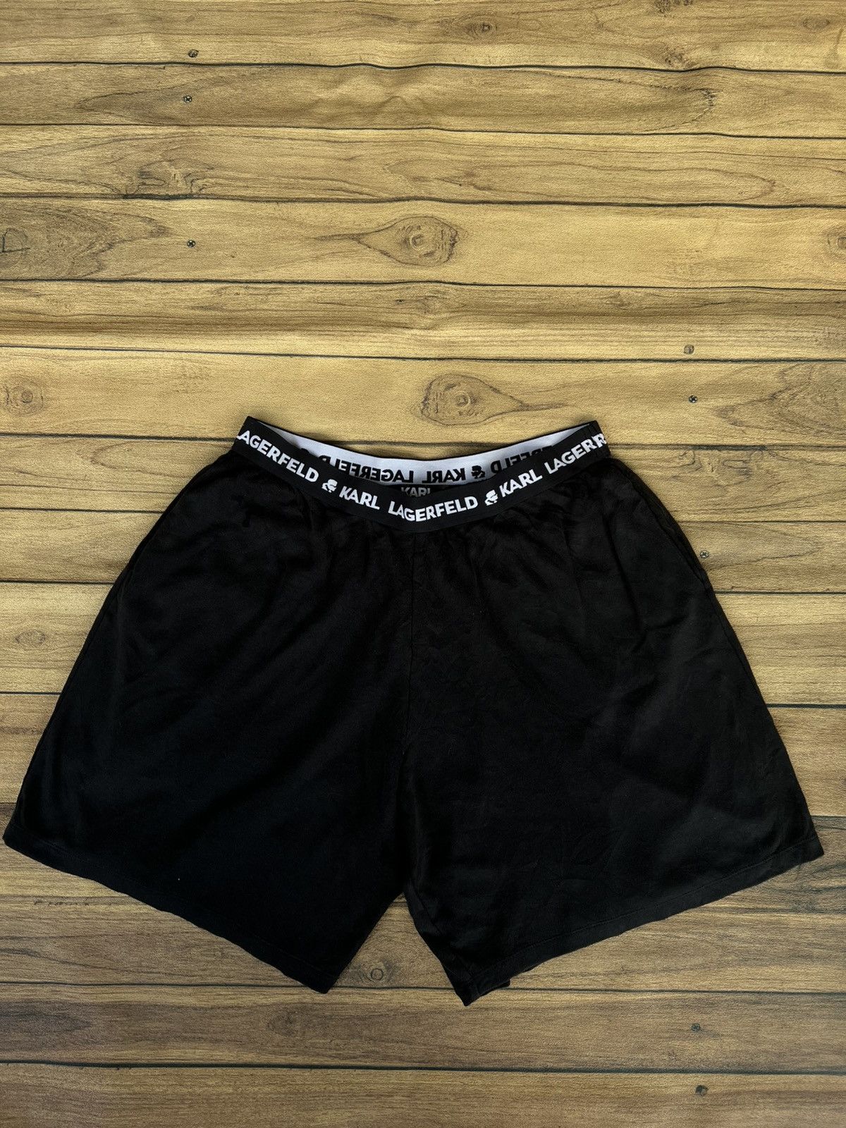 Karl Lagerfeld Karl lagerfeld logo pajama short Size US 34 / EU 50 - 1 Thumbnail