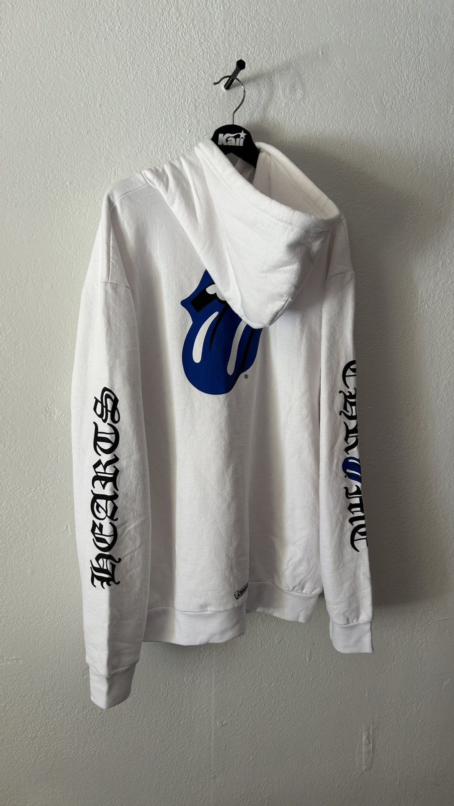 Chrome Hearts Chrome Hearts White Rolling Stones Hoodie Size US XXL / EU 58 / 5 - 2 Thumbnail