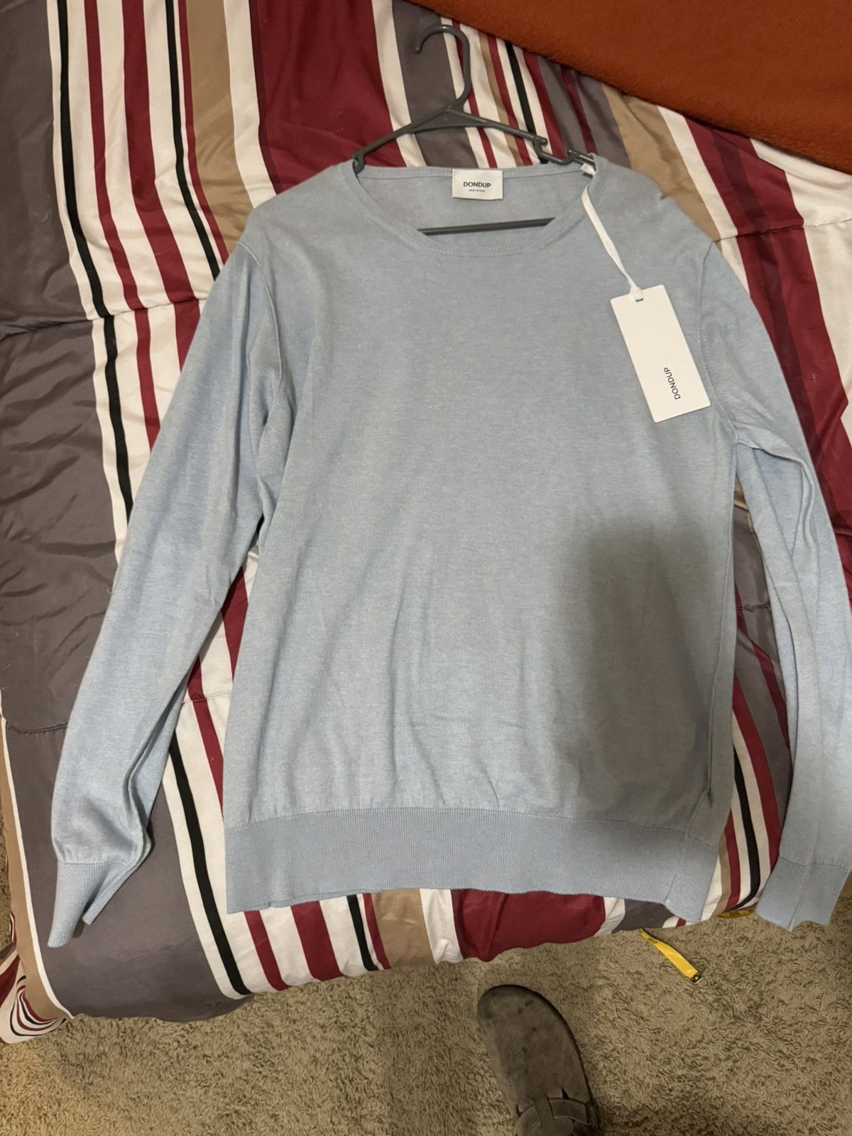 Dondup Dondup sweater in light baby blue size L Size US M / EU 48-50 / 2 - 1 Thumbnail