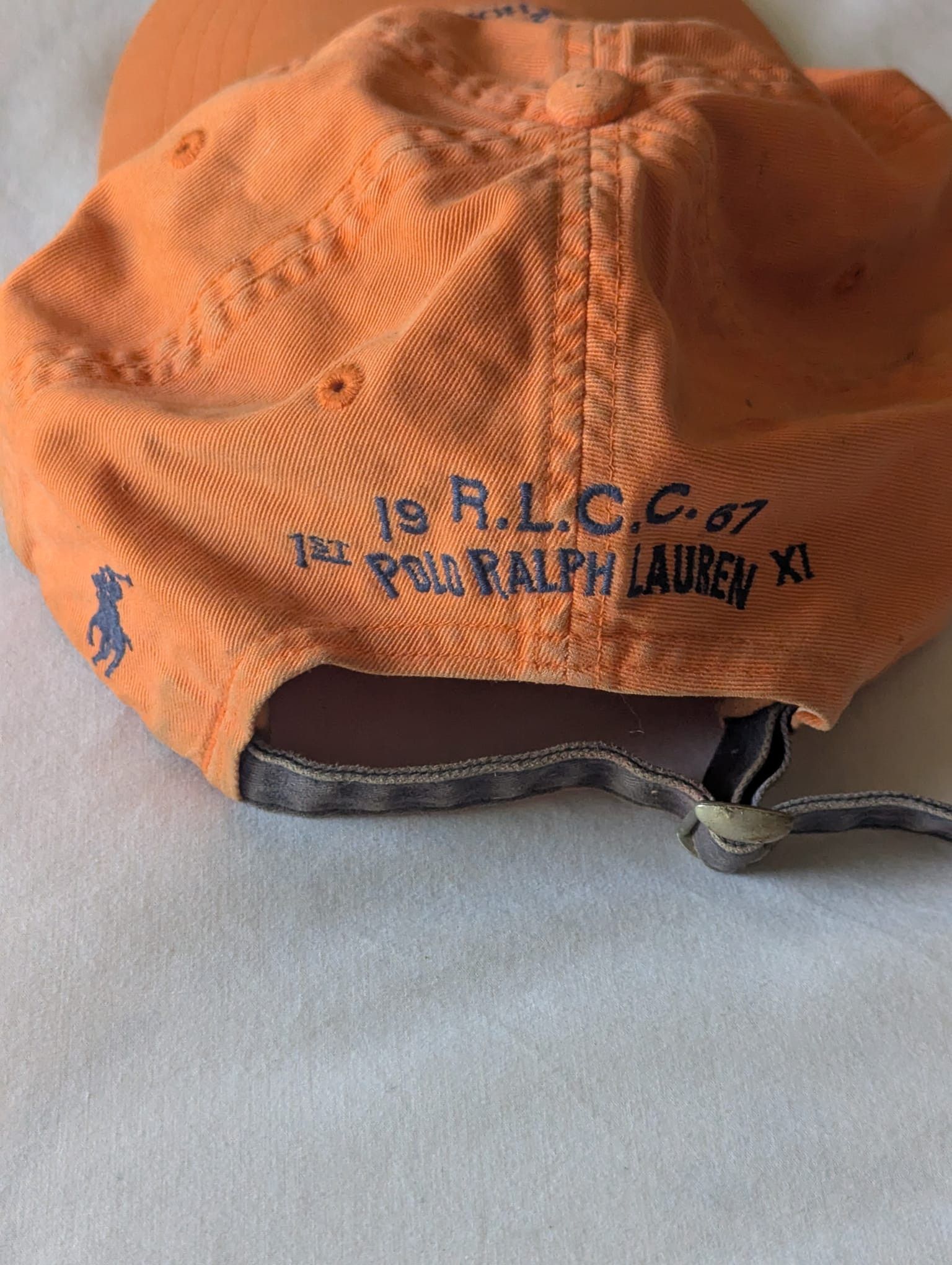 Polo Ralph Lauren Vintage Cap Size ONE SIZE - 3 Thumbnail