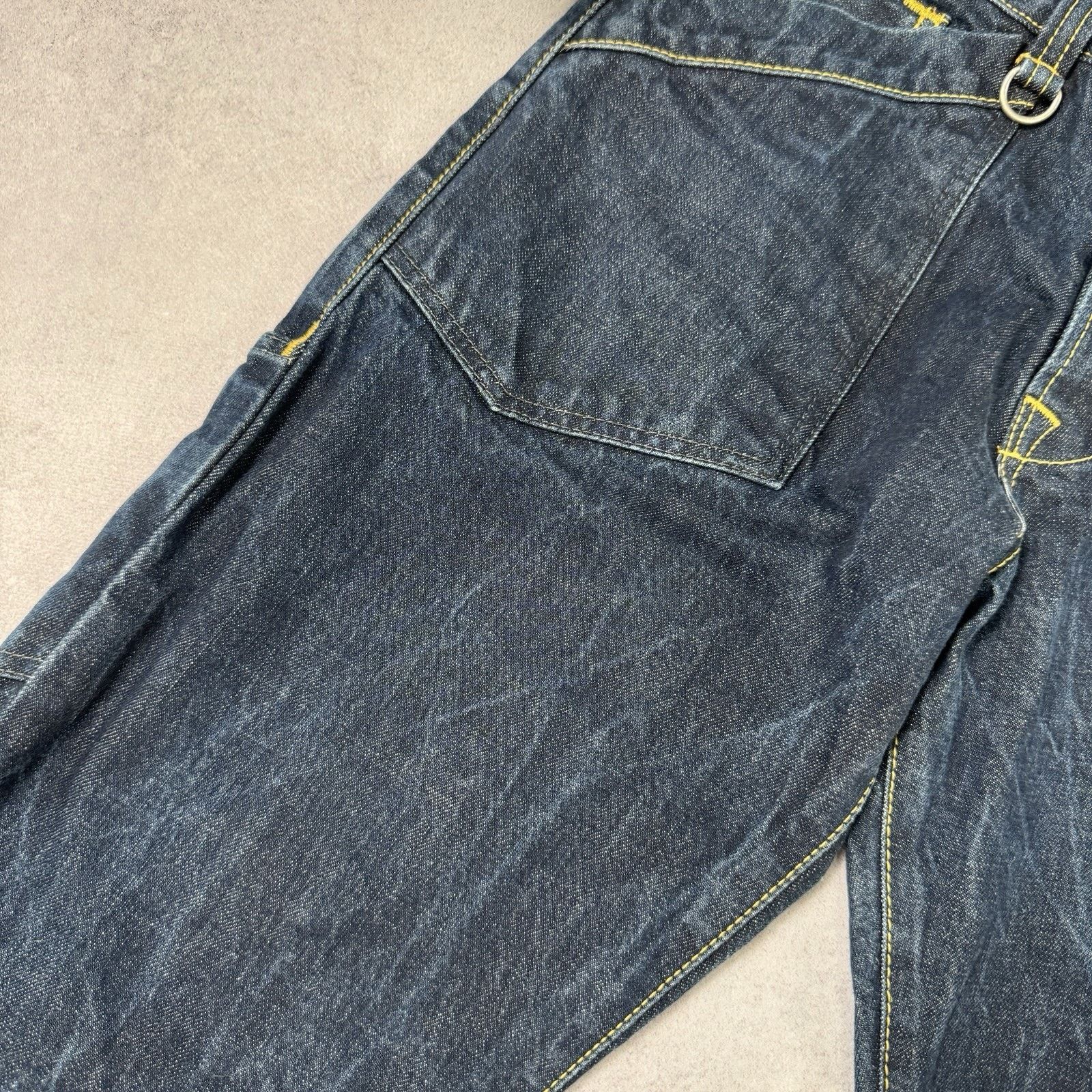Pike Brothers Pike Brother Chopper Pant Selvedge Blue Denim Jeans Size US 32 / EU 48 - 3 Thumbnail