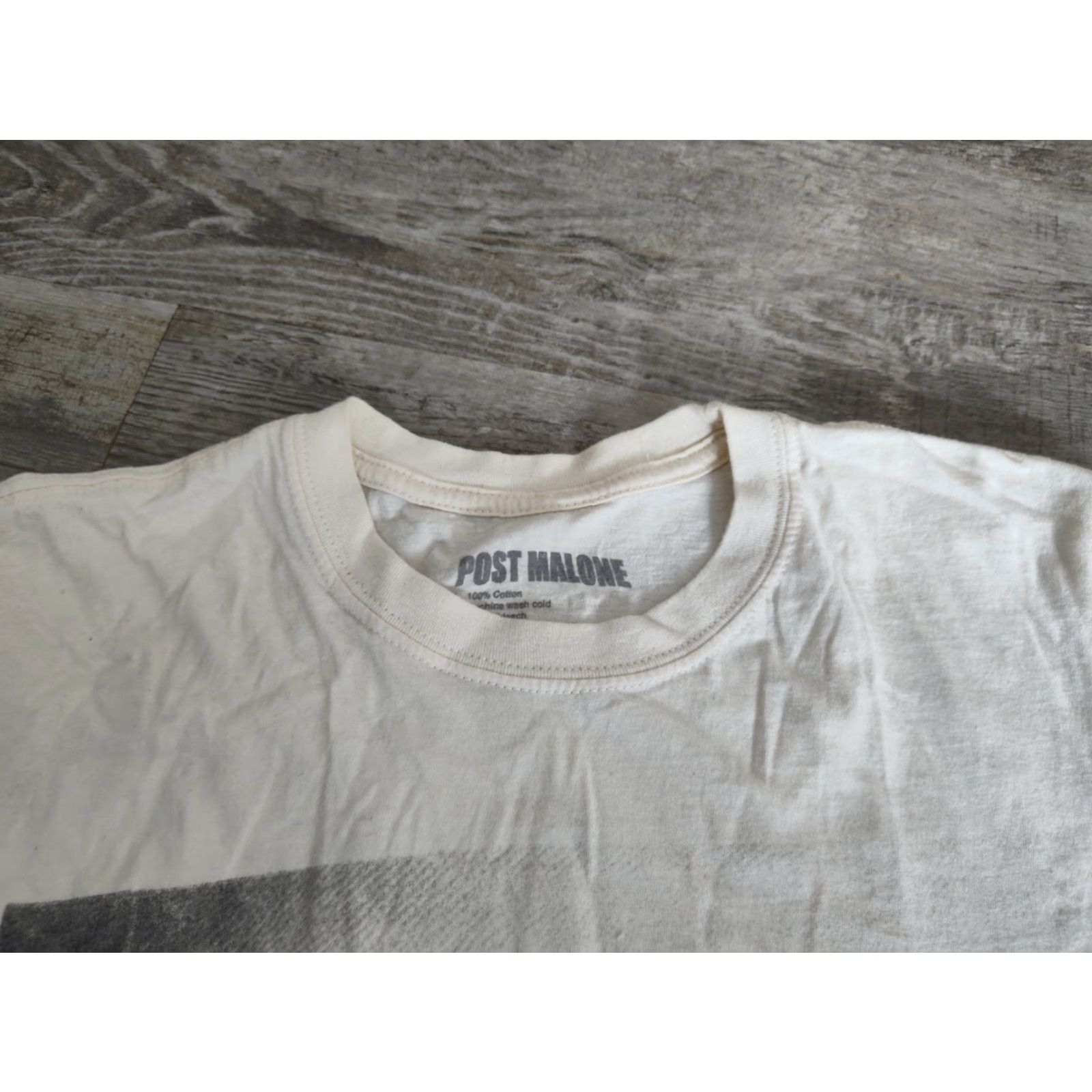 Off-White VINTAGE Post Malone Runaway Tour Band Tee Shirt Shirt Adult M White Double-Sided Band Music 2019 Men Size US M / EU 48-50 / 2 - 3 Thumbnail