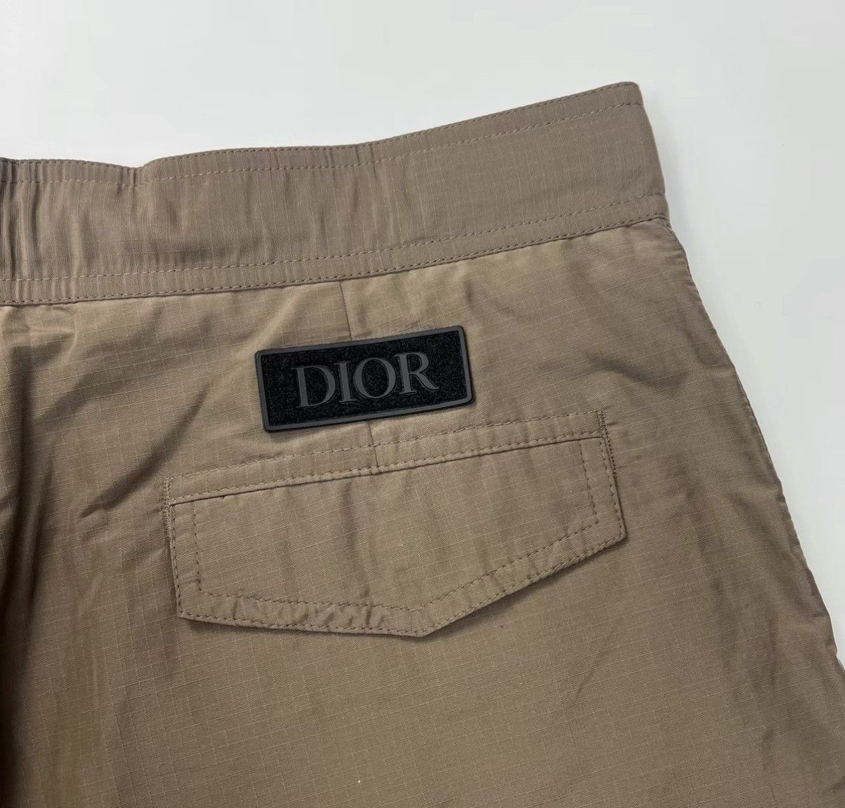 Dior Dior Brown Nylon Functional Buckle Shorts K12 Size 34" / US 12 / IT 48 - 4 Thumbnail