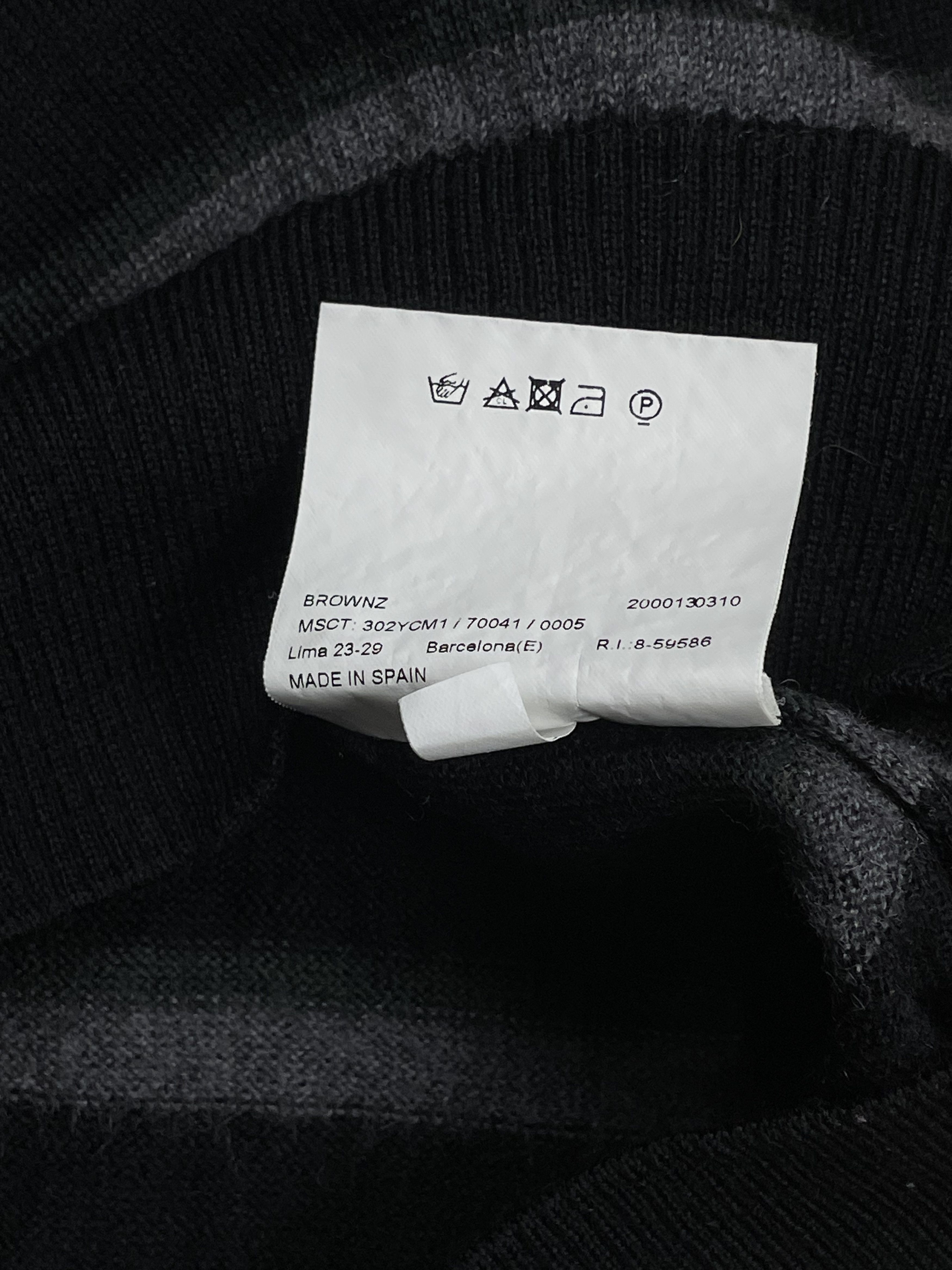 Burberry Burberry London Quite Luxury Wool Jumper Mod Brownz Size 4 M Size US M / EU 48-50 / 2 - 5 Thumbnail
