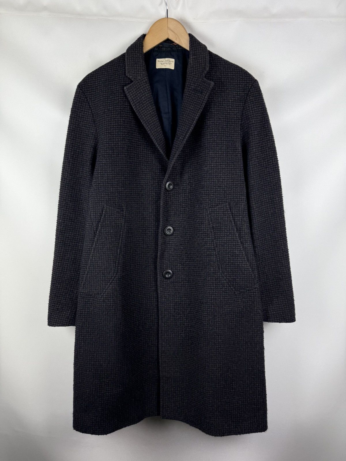 Nudie Jeans Nudie Jeans Co Waldo Recycled Check Wool Coat Jacket Size M Size US M / EU 48-50 / 2 - 1 Thumbnail