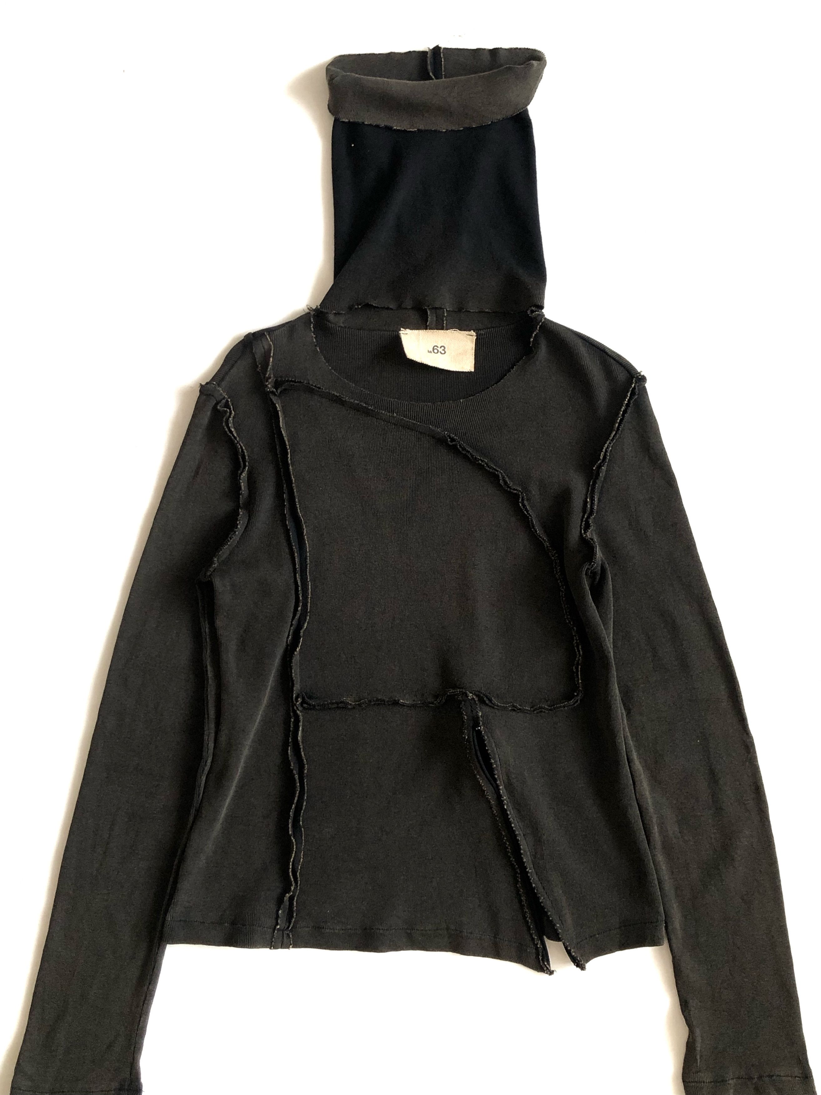 Designer ARCHIVE🔥VINTAGE ITALY INSIDE OUT PATCHWORK SEAMS KNITWEAR Size S / US 4 / IT 40 - 3 Thumbnail