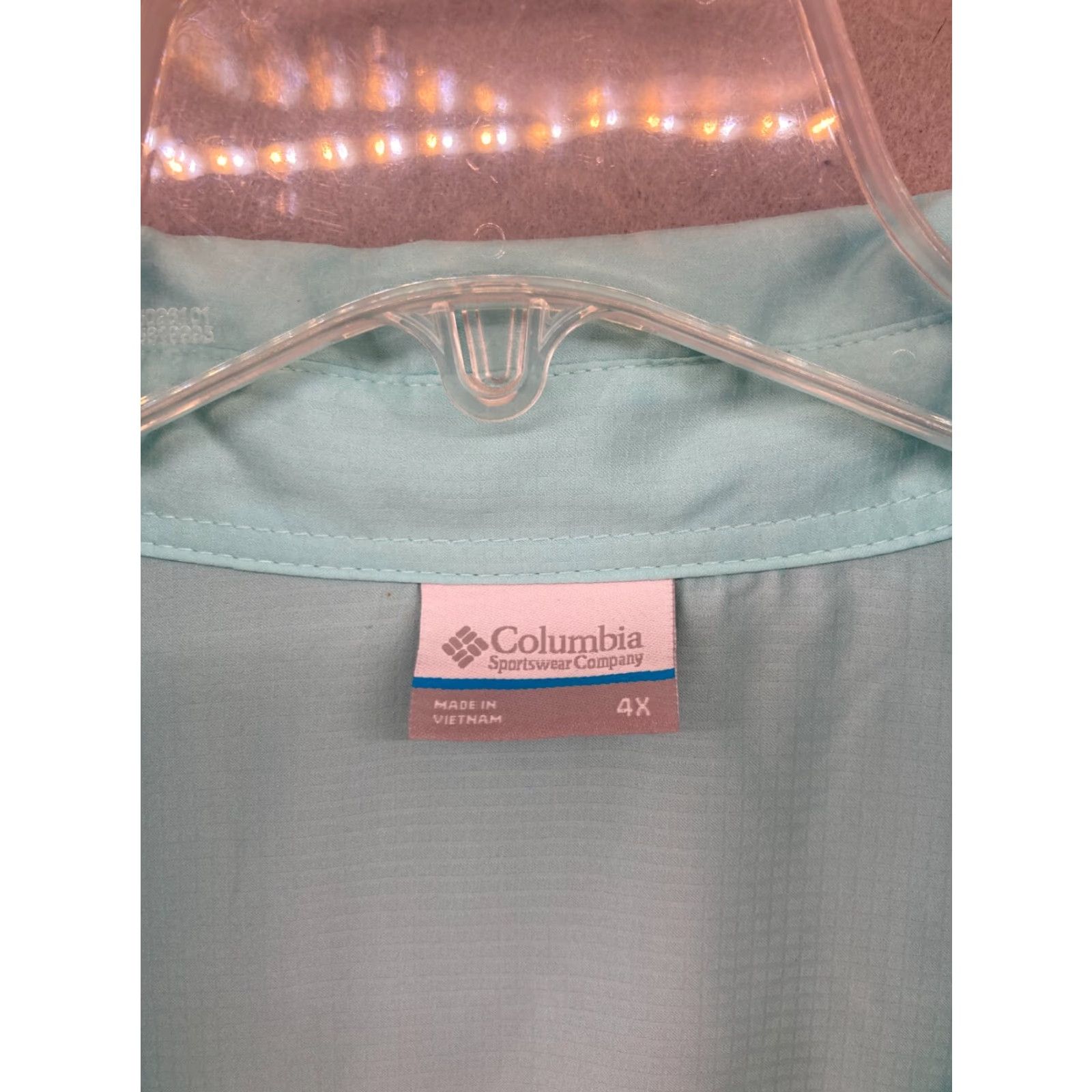 Vintage Columbia Men’s Shirt 4XL Blue Outdoor Fishing Shirt (Button-Up, Collared, Short Sleeve) - Outdoor, Casual, TravelMens Size US XXL / EU 58 / 5 - 5 Thumbnail