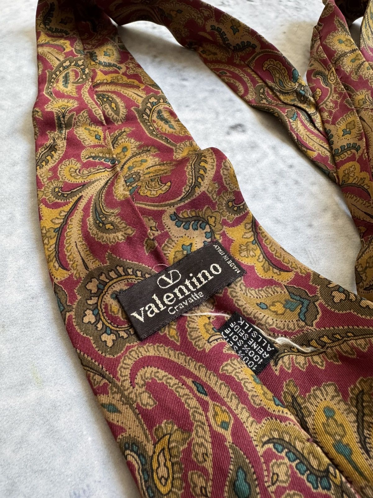 Valentino × Vintage Vintage Valentino cravatte 90s tie Size ONE SIZE - 5 Thumbnail