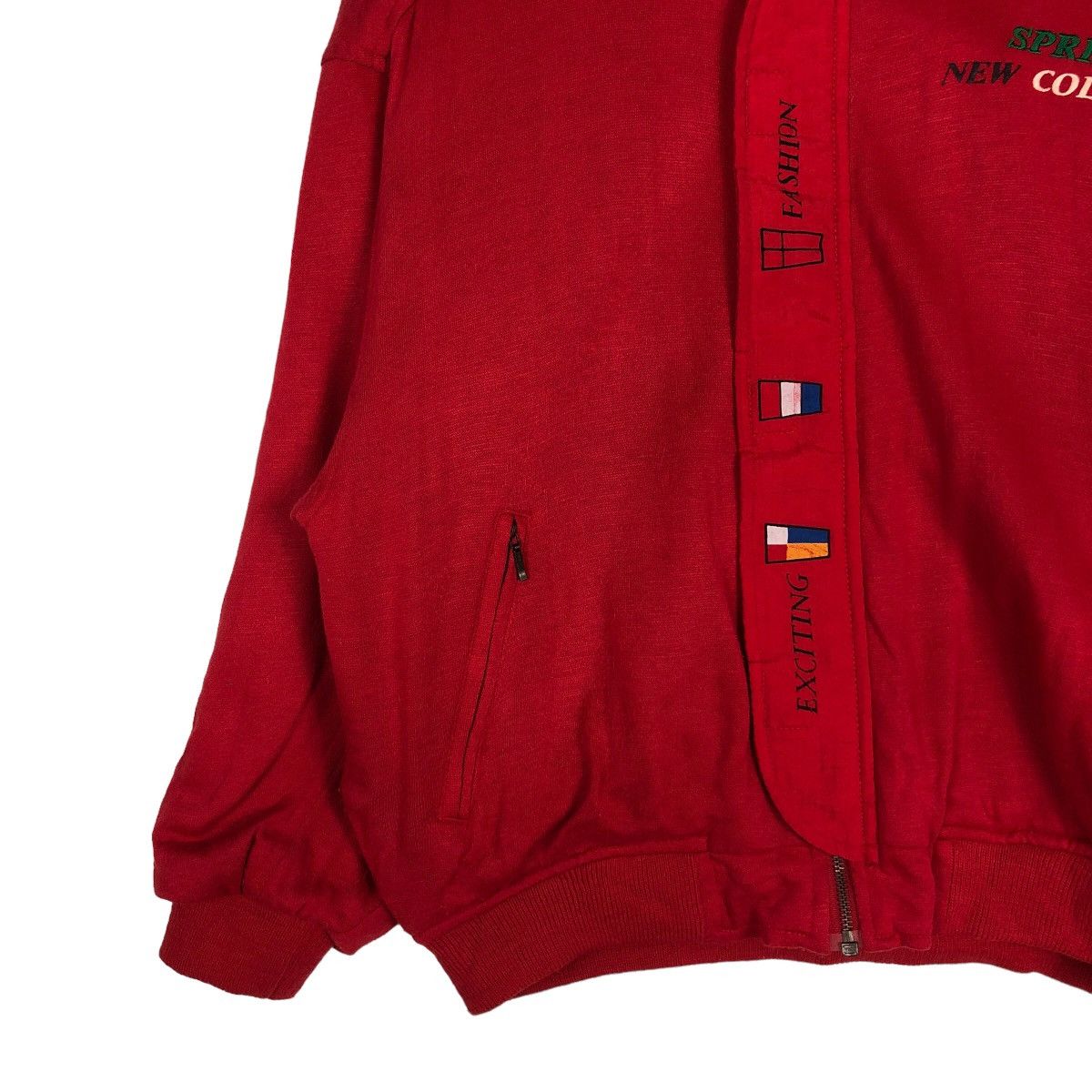 Hysteric Glamour 🔥Vintage Bomber Jacket Wool Biesseci Maglierio Japan Made Size US M / EU 48-50 / 2 - 7 Thumbnail