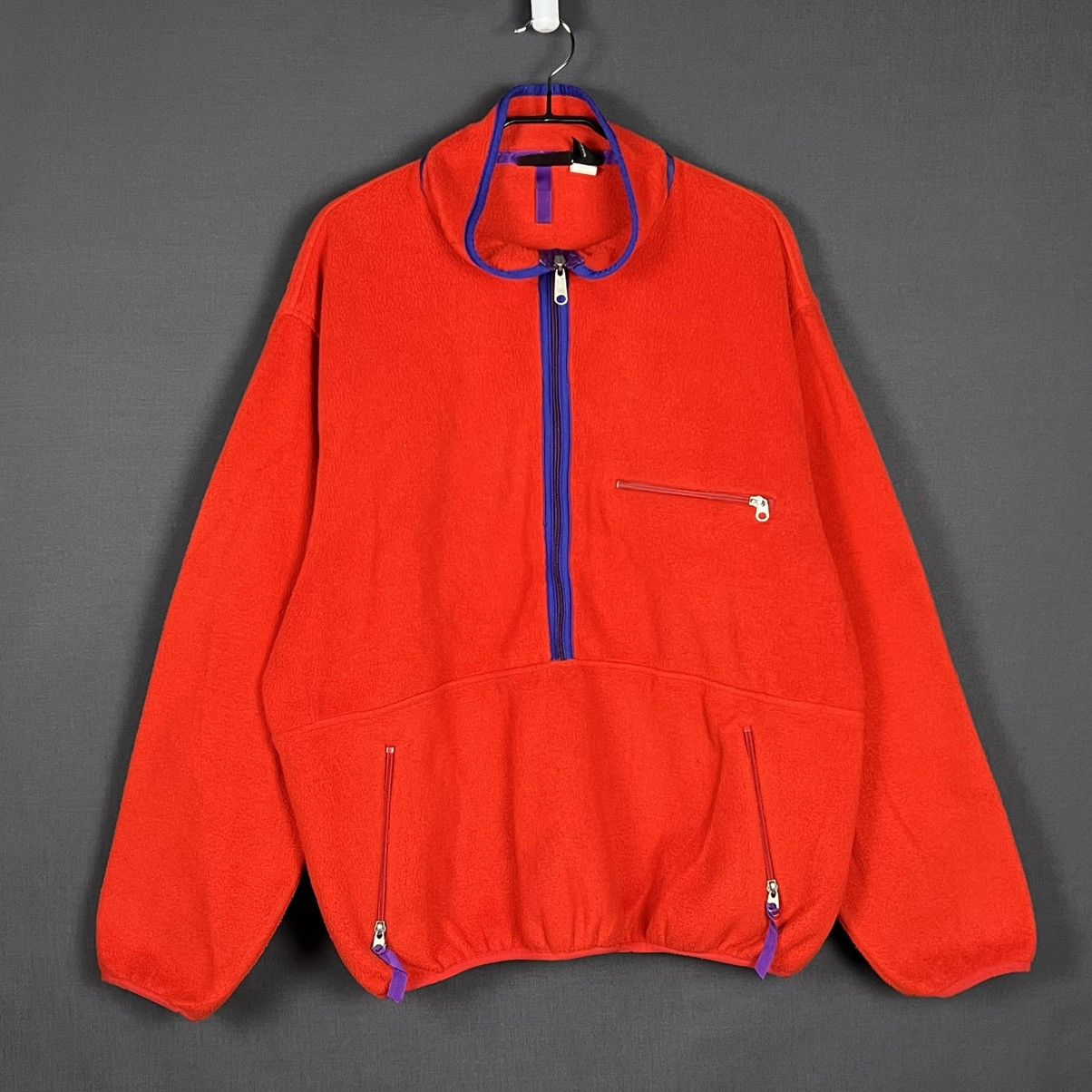Patagonia × Vintage Patagonia synchilla rare vintage red men’s size XL fleece Size US XL / EU 56 / 4 - 2 Thumbnail