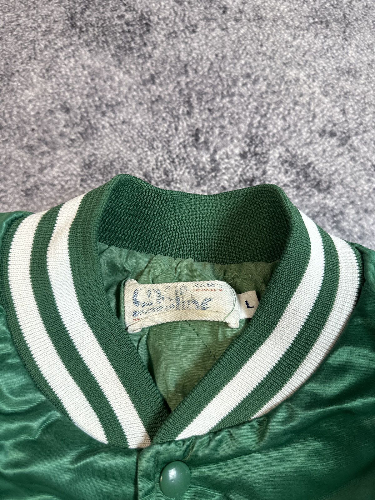Chalk Line × NFL Vintage Chalk Line New York Jets Logo Back Jacket Bomber L Size US L / EU 52-54 / 3 - 4 Thumbnail