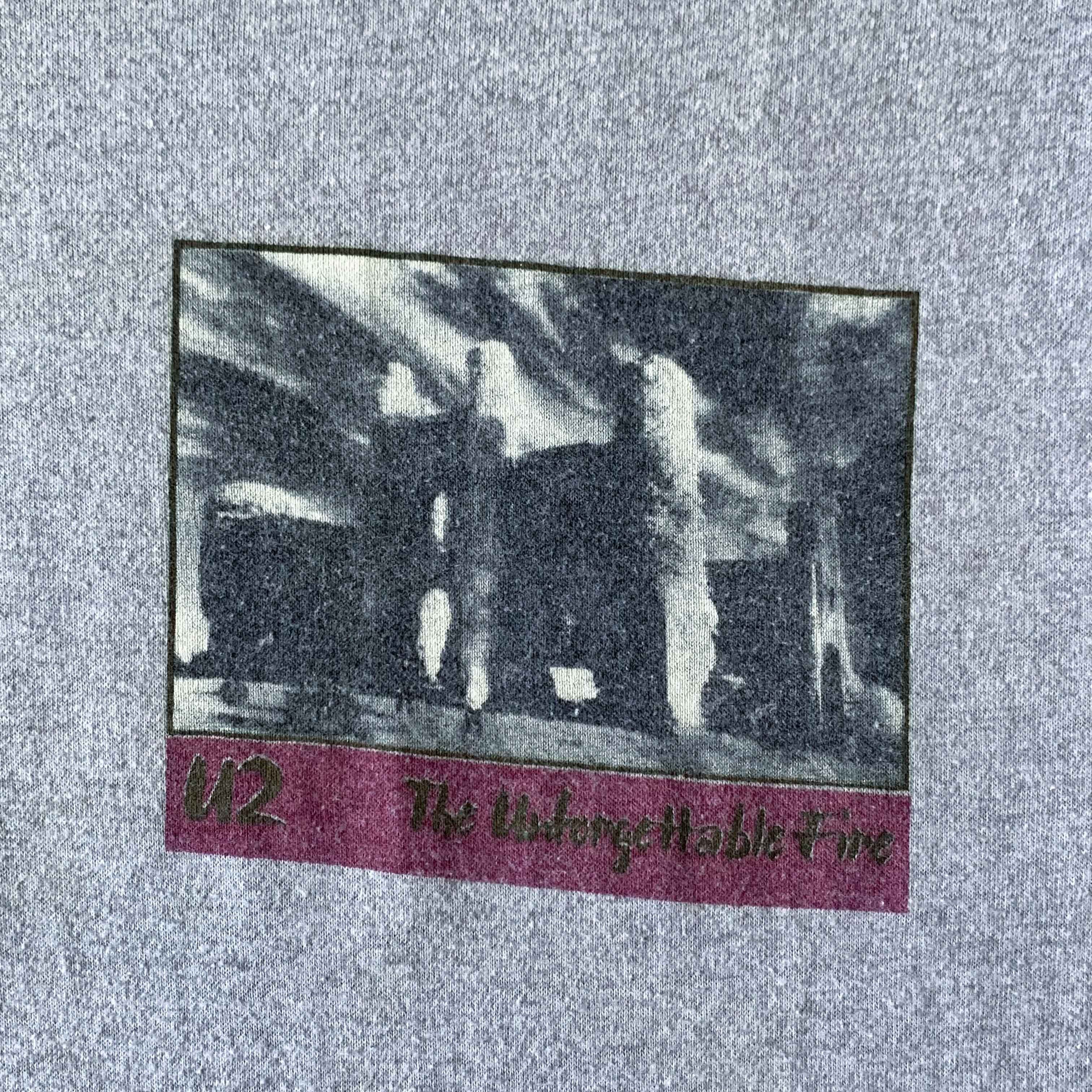 Vintage Vintage 1985 U2 The Unforgettable Fire Tour T Shirts Size US M / EU 48-50 / 2 - 5 Thumbnail