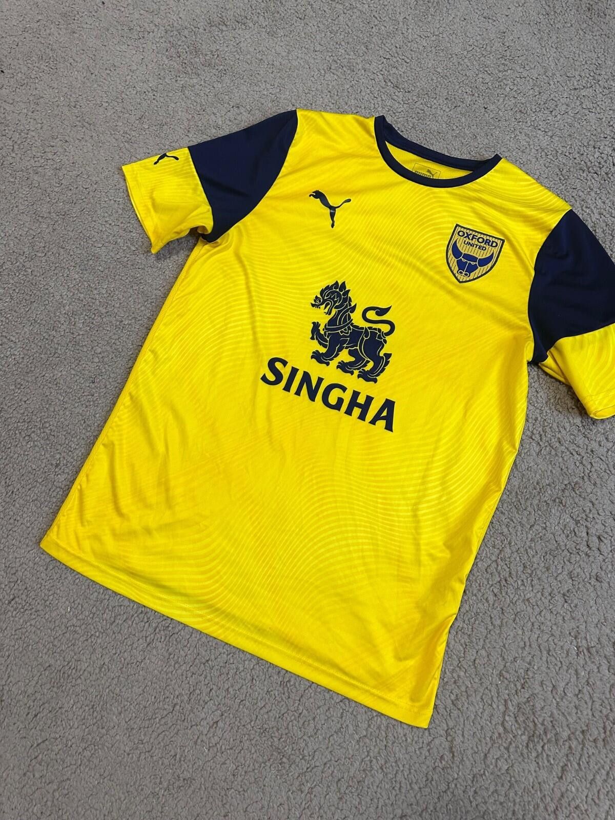 Puma Puma 2019-20 Oxford United Home Football Shirt Sz M Size US M / EU 48-50 / 2 - 2 Thumbnail