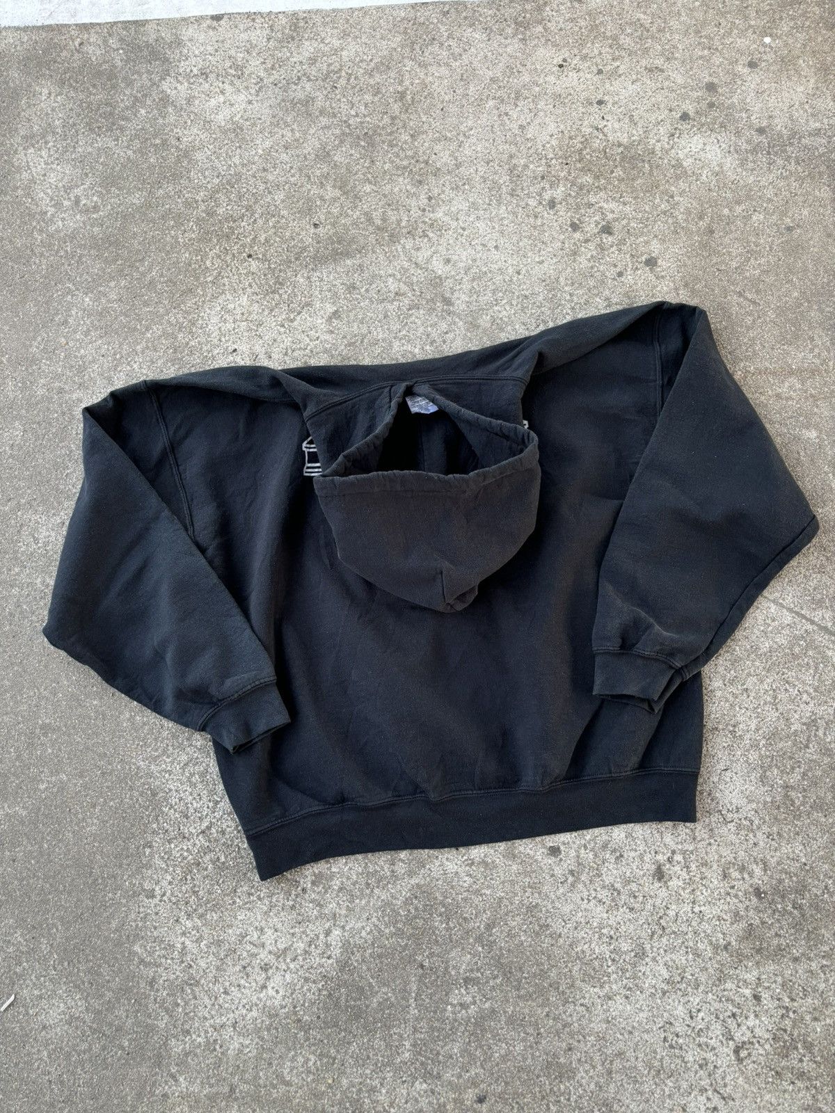 Gildan Faded Gildan Black Hoodie Size US XL / EU 56 / 4 - 7 Thumbnail