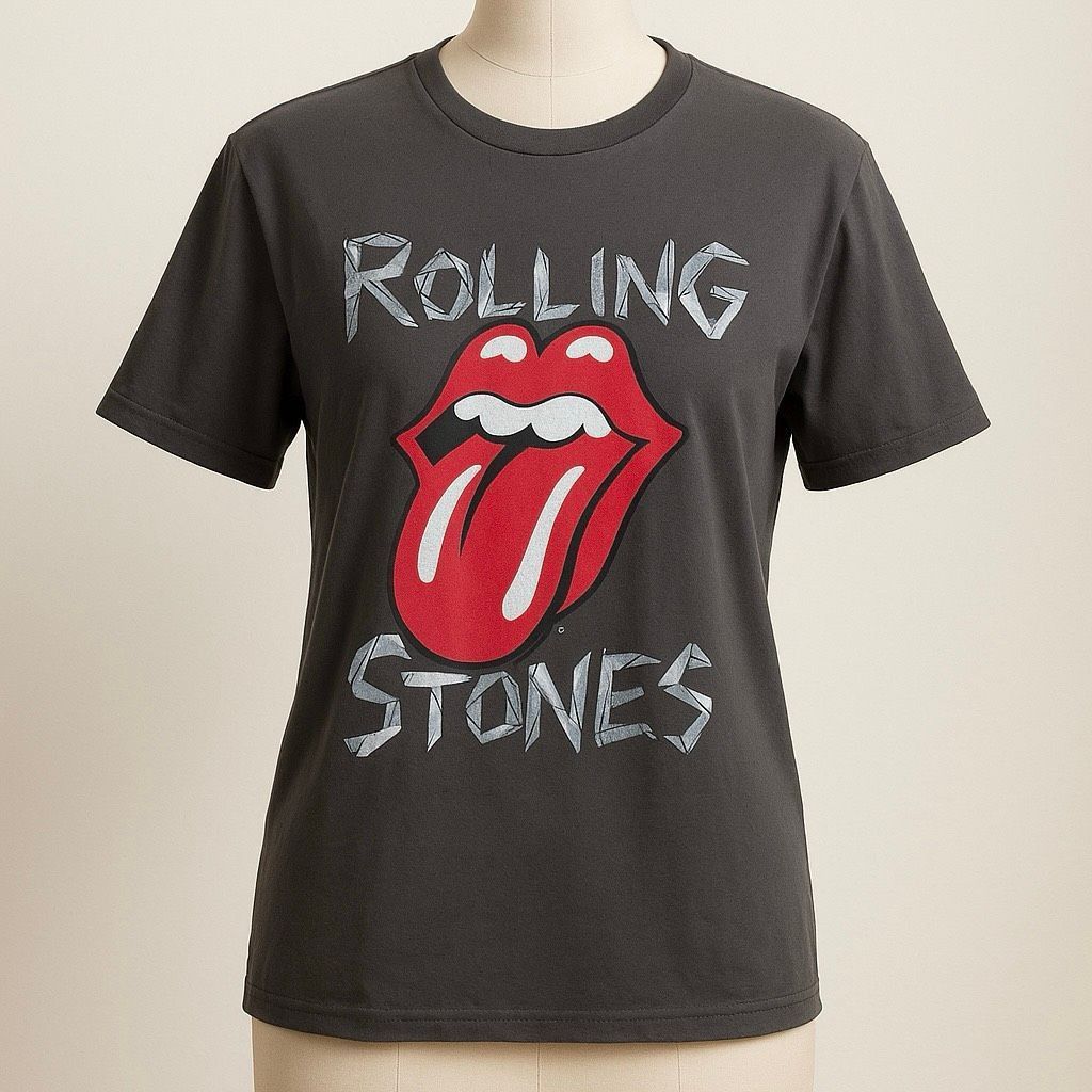 The Rolling Stones Rolling Stones Graphic Band Tee Gray XL Size XL / US 12-14 / IT 48-50 - 1 Thumbnail