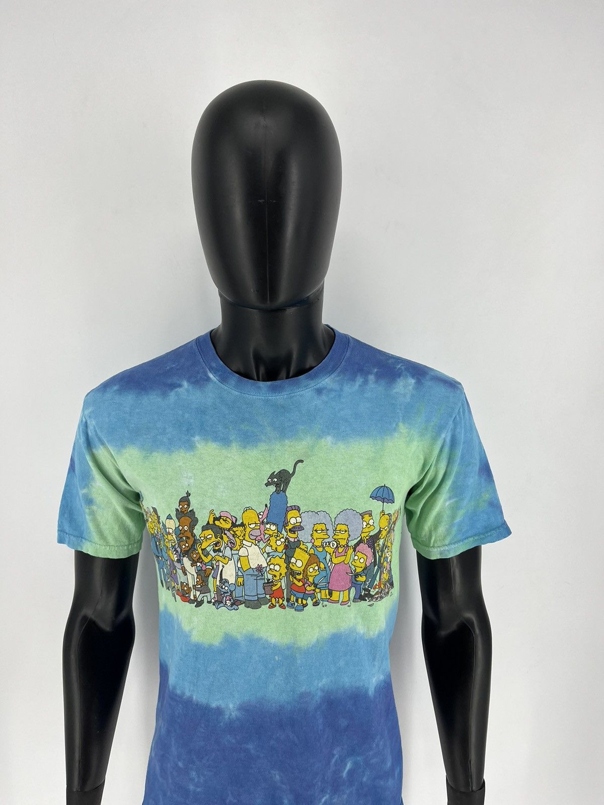 The Simpsons × Universal Studios Vintage The Simpsons Tie Dye Tee T Shirt Cast Crew Men's Size US S / EU 44-46 / 1 - 5 Thumbnail