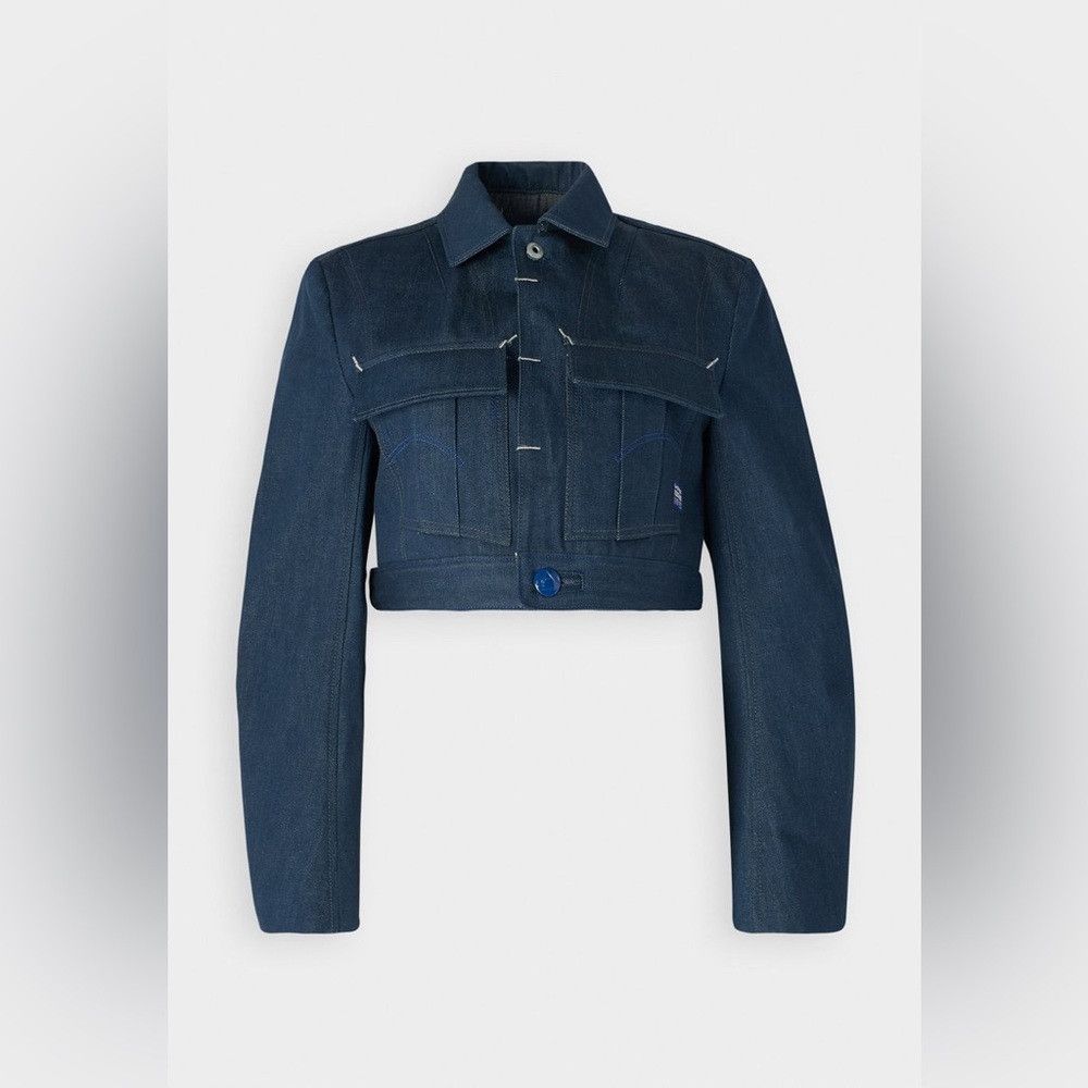 G-Star G-Star RAW Originals 3D Selvedge Cropped Jacket NWT Raw Den Size S / US 4 / IT 40 - 3 Thumbnail