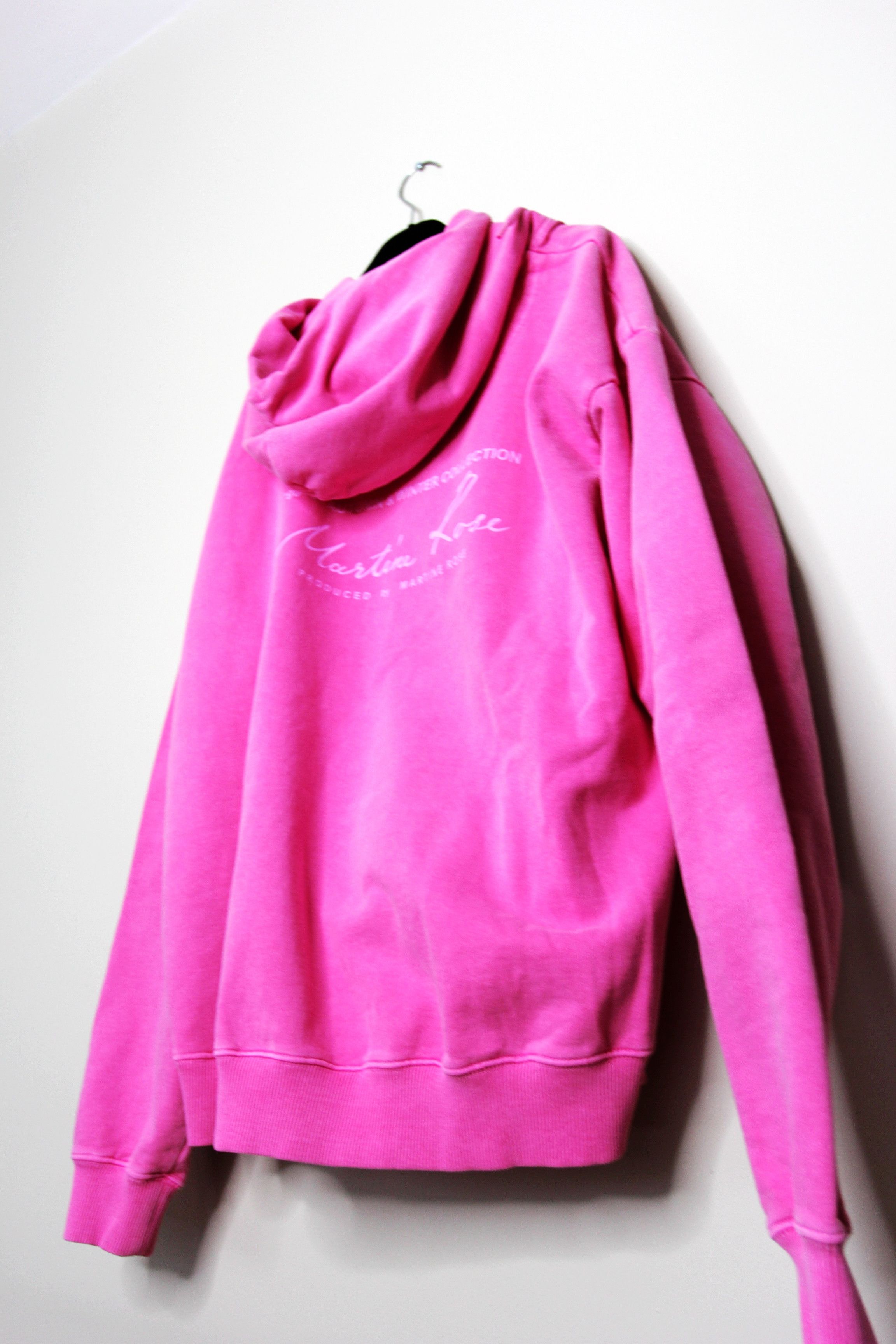 Martine Rose BNWT AW23 MARTINE ROSE CLASSIC HOODIE PINK M Size US M / EU 48-50 / 2 - 7 Thumbnail