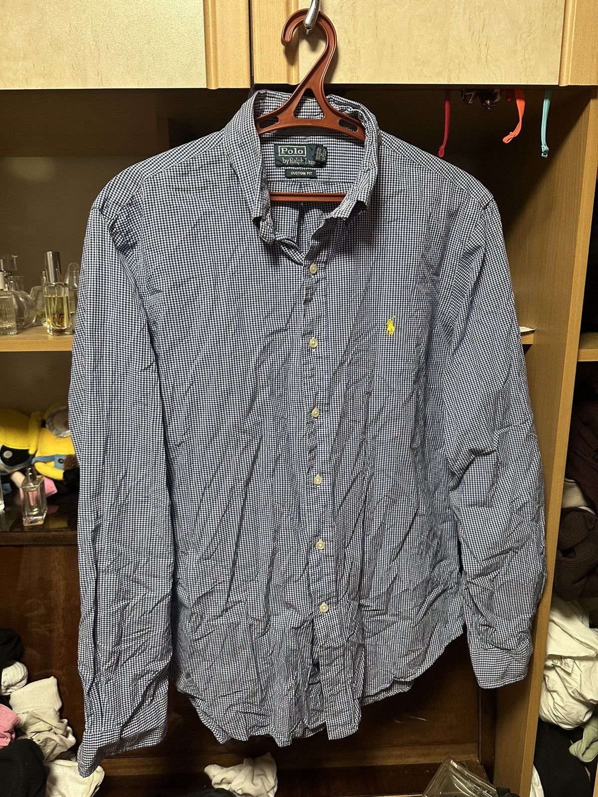 Polo Ralph Lauren Polo Ralph Lauren Blue and White Shirt Button Ups Size US L / EU 52-54 / 3 - 1 Thumbnail