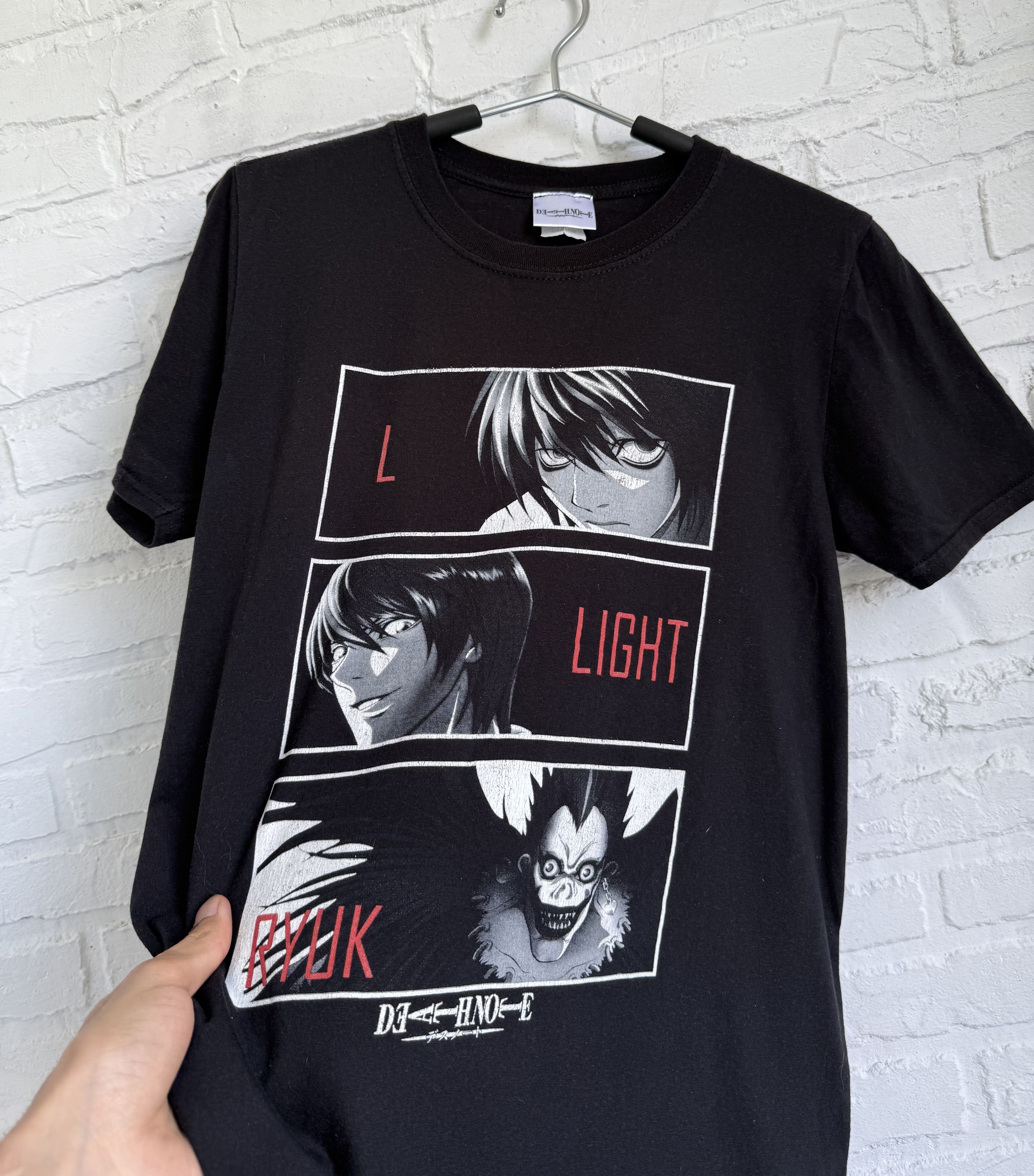 Anime × Cartoon Network × Japanese Brand Vintage 2000s Death Note Light Ryuk anime manga t-shirt Size US S / EU 44-46 / 1 - 2 Thumbnail