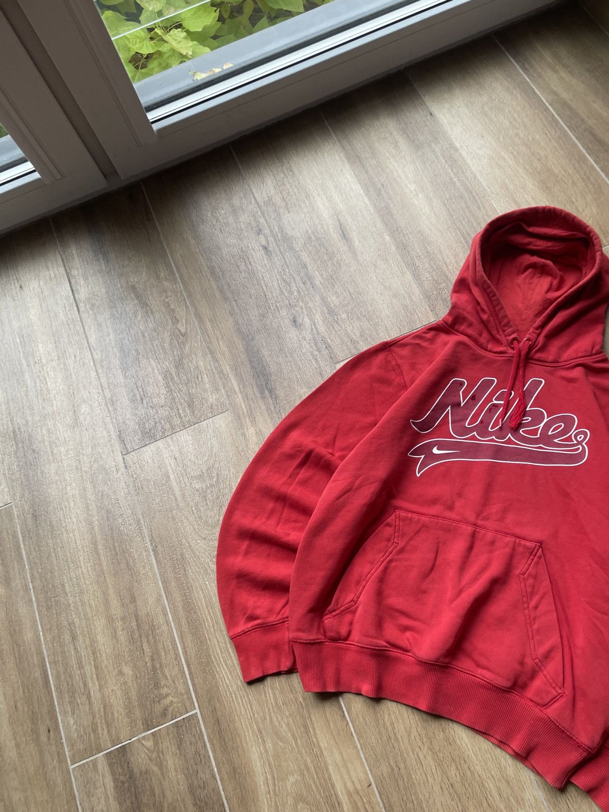 Vintage Nike Vintage Hoodie Big Logo Japanese Avant Garde Big Logo Size US S / EU 44-46 / 1 - 3 Thumbnail