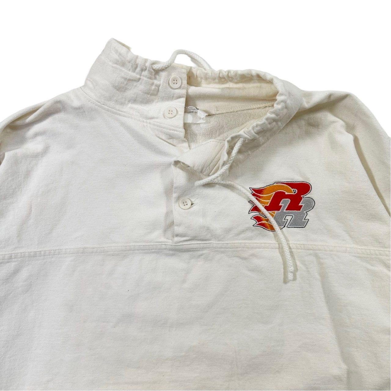 Vintage Vintage 90s CFL Calgary Roughriders Quarter Button Up Size US XL / EU 56 / 4 - 2 Thumbnail