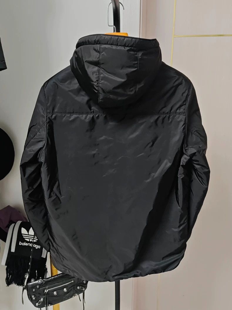 Prada PRADA24fw metal triangle label hooded warm zipper long slee Size US M / EU 48-50 / 2 - 2 Thumbnail