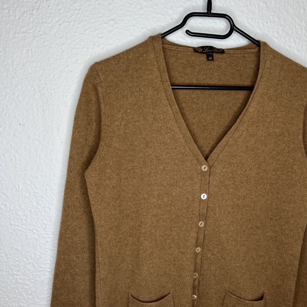 Loro Piana Loro Piana Cashmere Cardigan Sweater Knitwear Brown Size S / US 4 / IT 40 - 2 Thumbnail