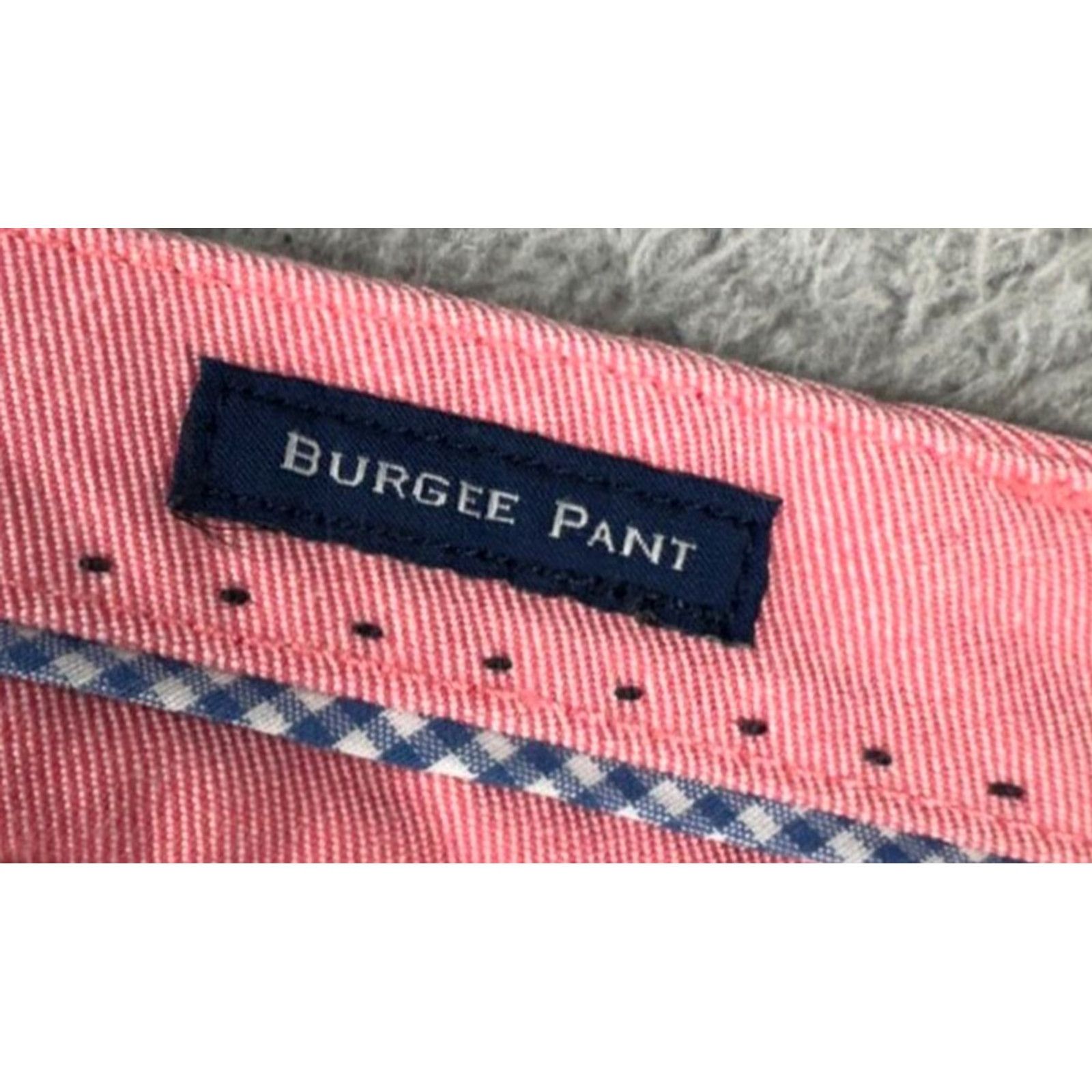 Vineyard Vines Vineyard Vines Pants Mens 30X32 Burgee Pink 100% Pima Cotton Khakis Flat Front Regular Size US 30 / EU 46 - 6 Thumbnail