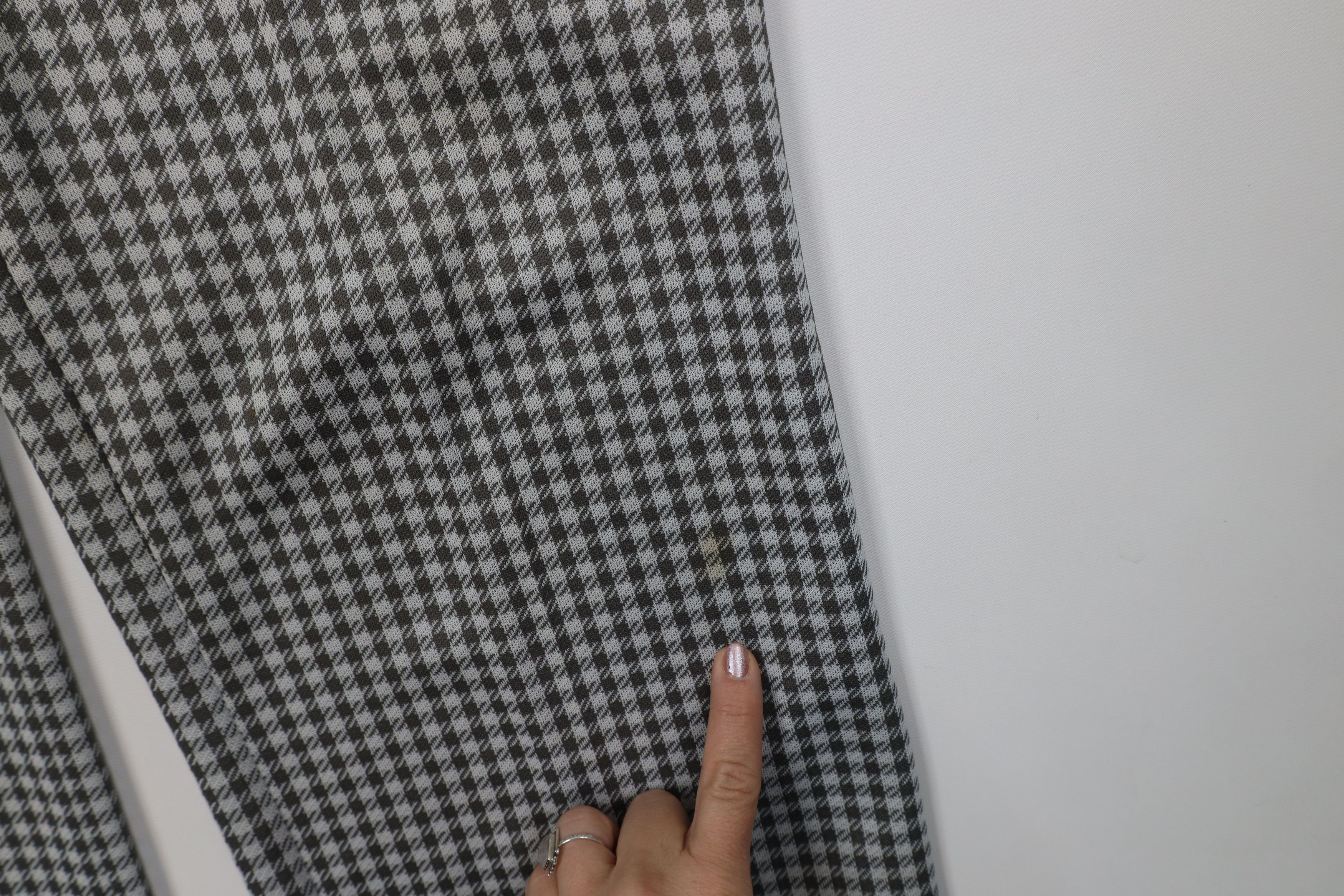 Vintage Vintage 70s Streetwear Bell Bottoms Pants Gray Plaid USA Size 38" / US 16 / IT 52 - 5 Thumbnail