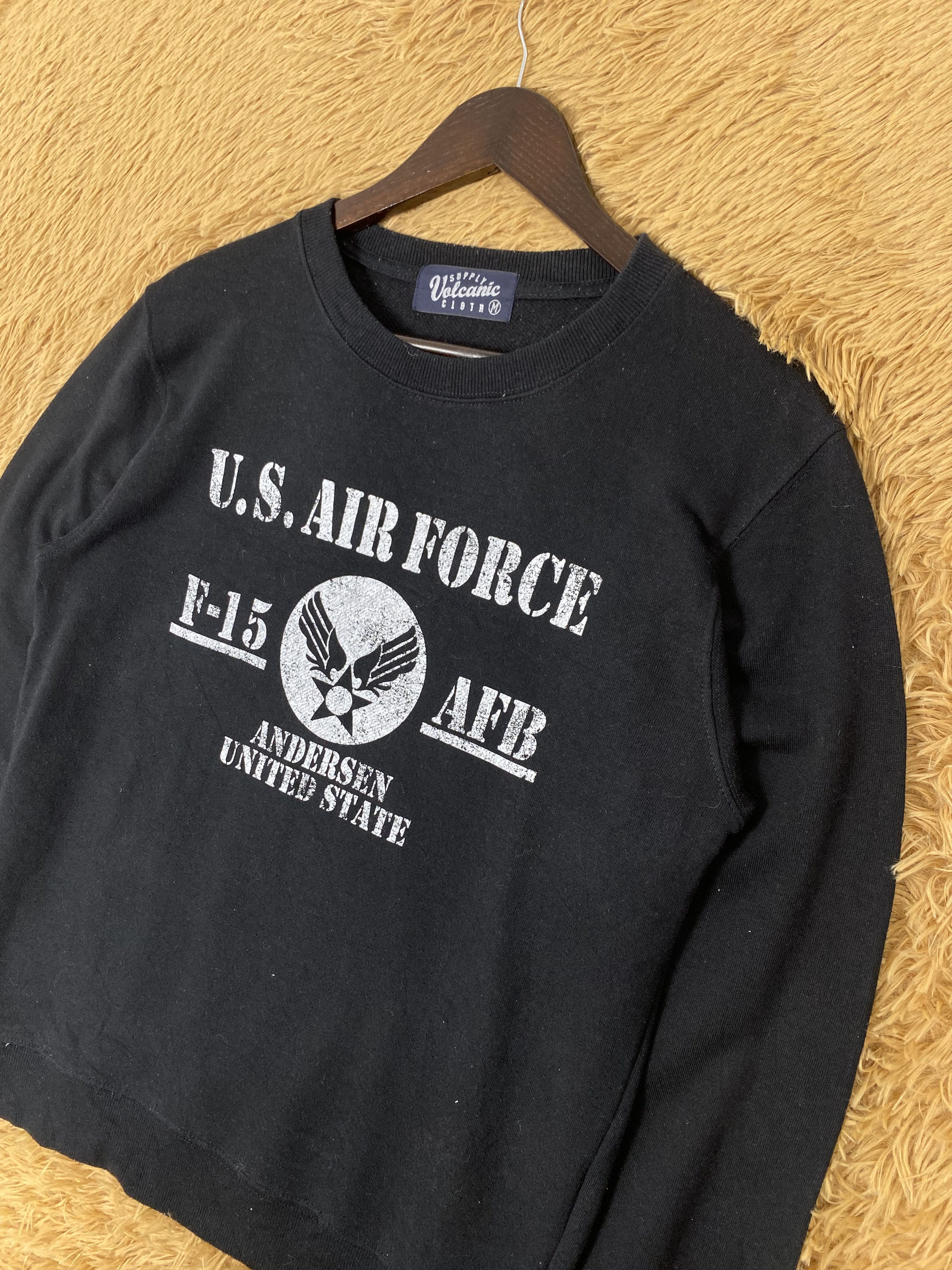 Vintage Vintage US Air Force USAF Sweatshirts PS0102 Size US M / EU 48-50 / 2 - 2 Thumbnail