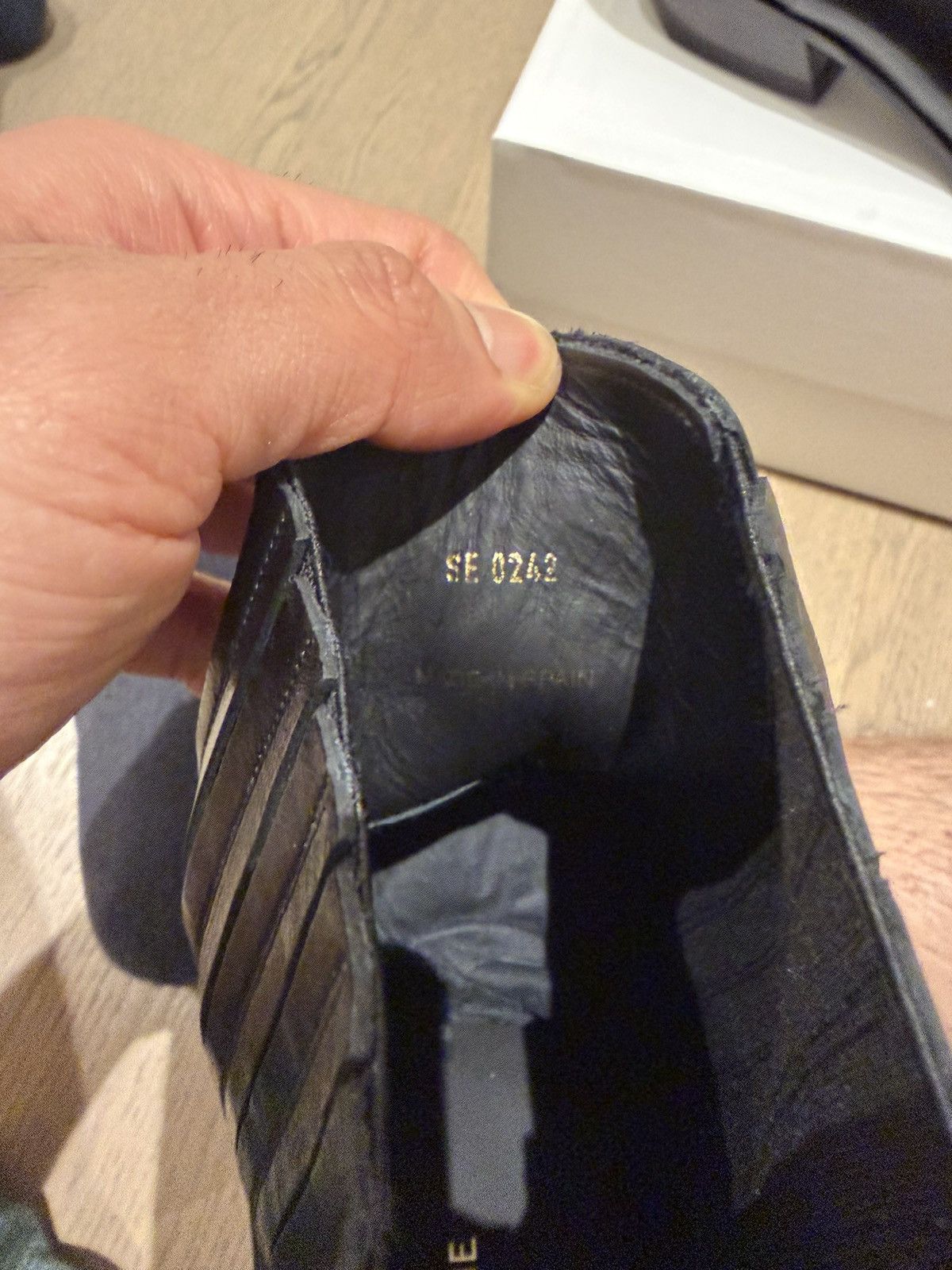 Celine Celine Metal Toe Western Chelsea Boots Black Size 42 (SS 21) Size US 9 / EU 42 - 7 Thumbnail