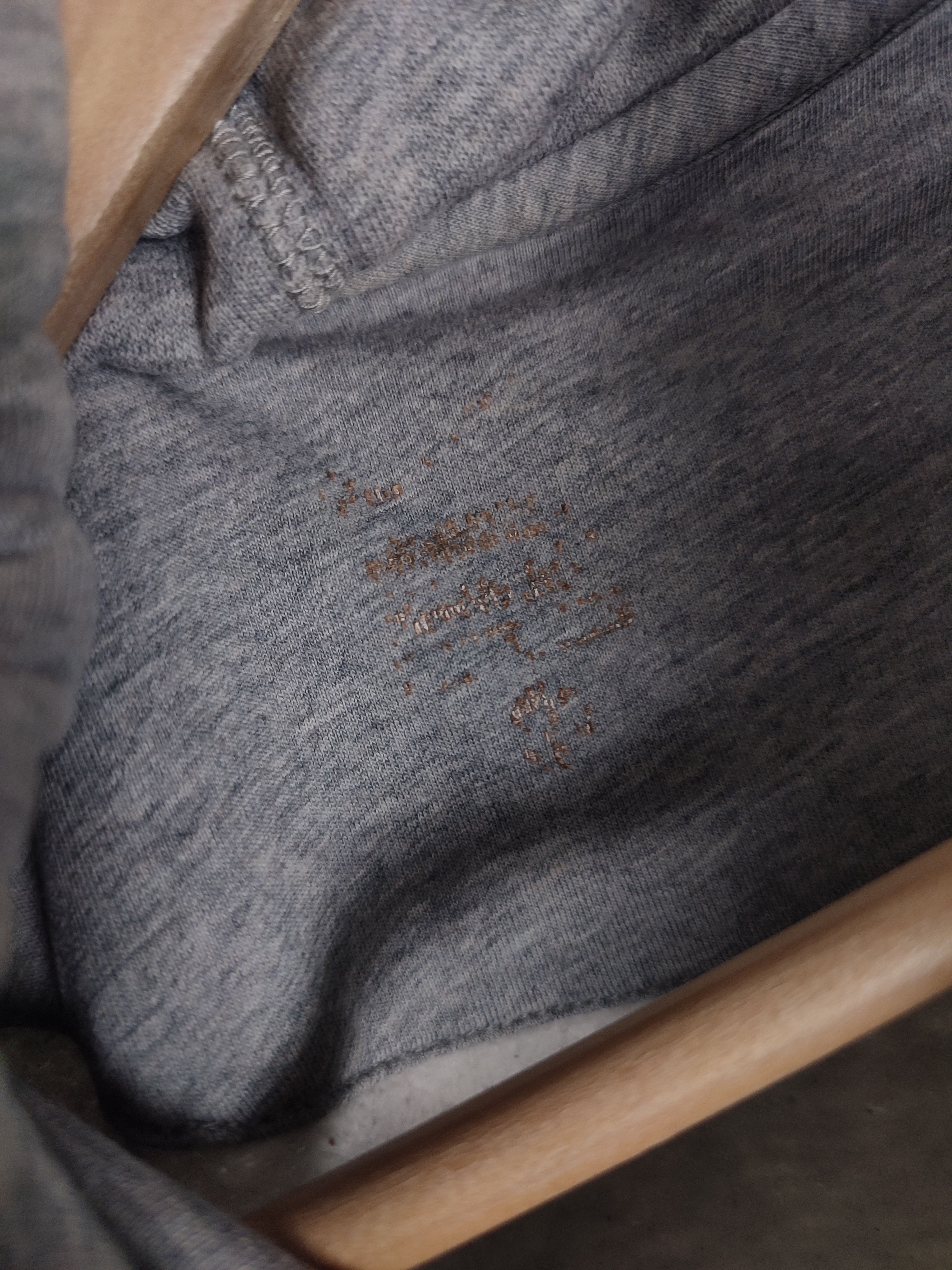 Nike Nike Logo Bleached Distressed Hoodie Size US L / EU 52-54 / 3 - 12 Thumbnail
