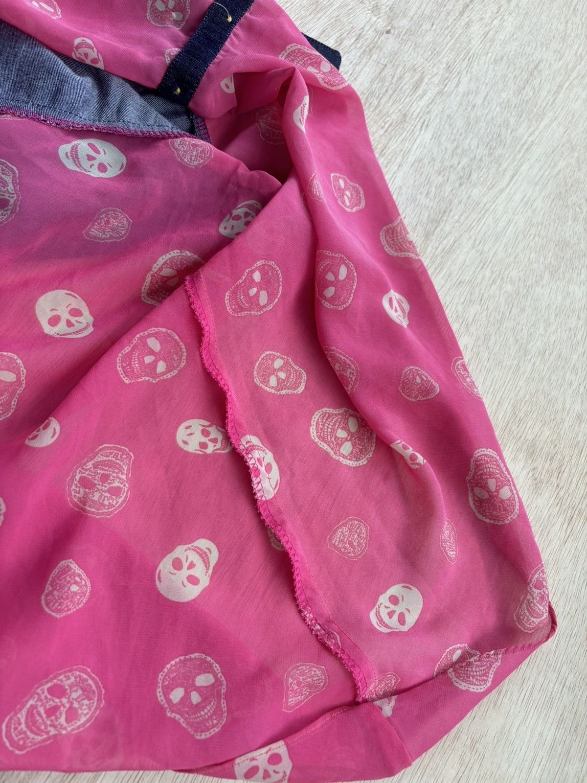 Hysteric Glamour × Japanese Brand Y2k Skull Poem Opium Womens's Shirt Size ONE SIZE - 8 Thumbnail