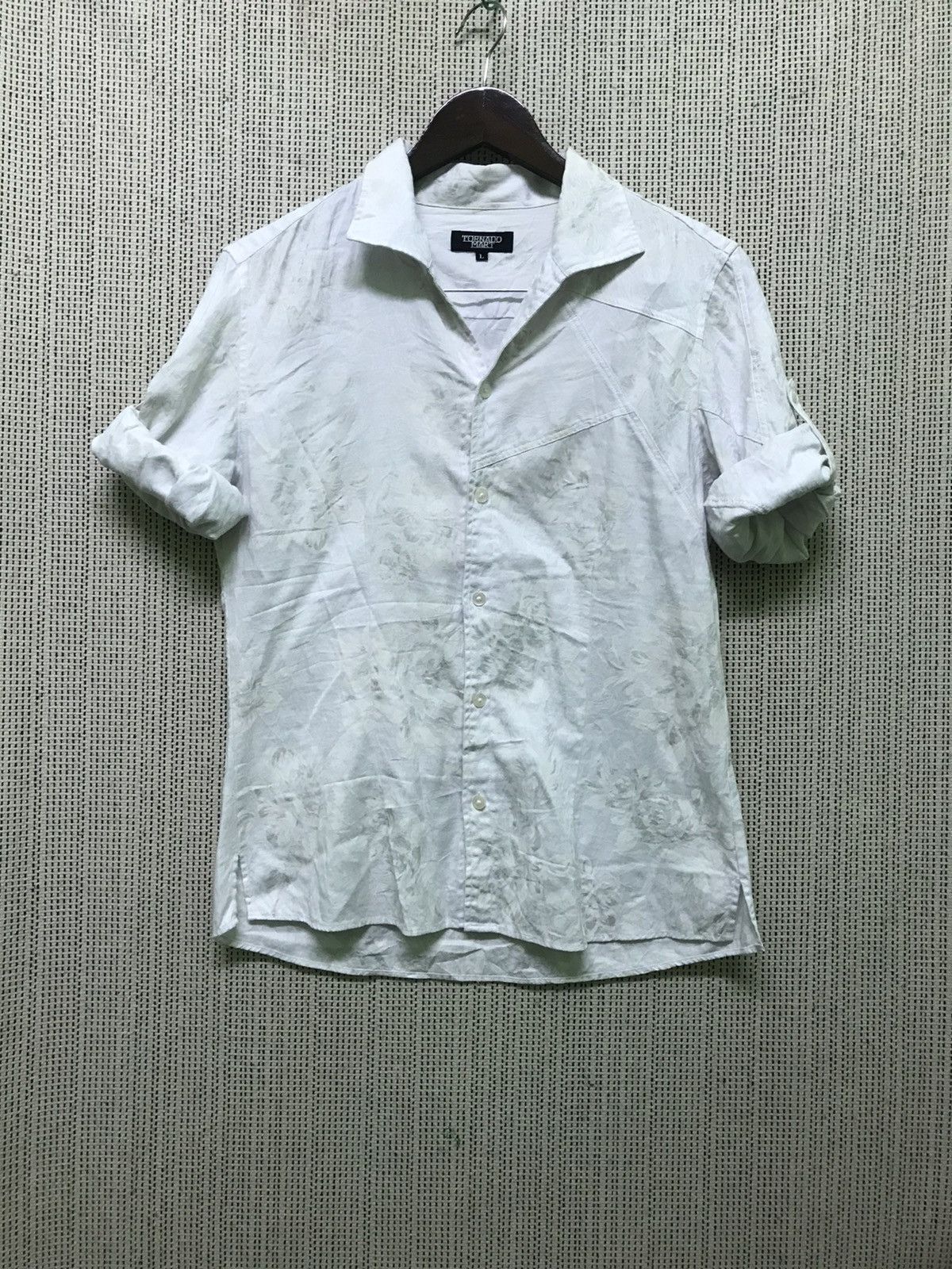 Tornado Mart made in japan‼️ARCHIVE tornado mart flower design very rare Size US L / EU 52-54 / 3 - 9 Thumbnail