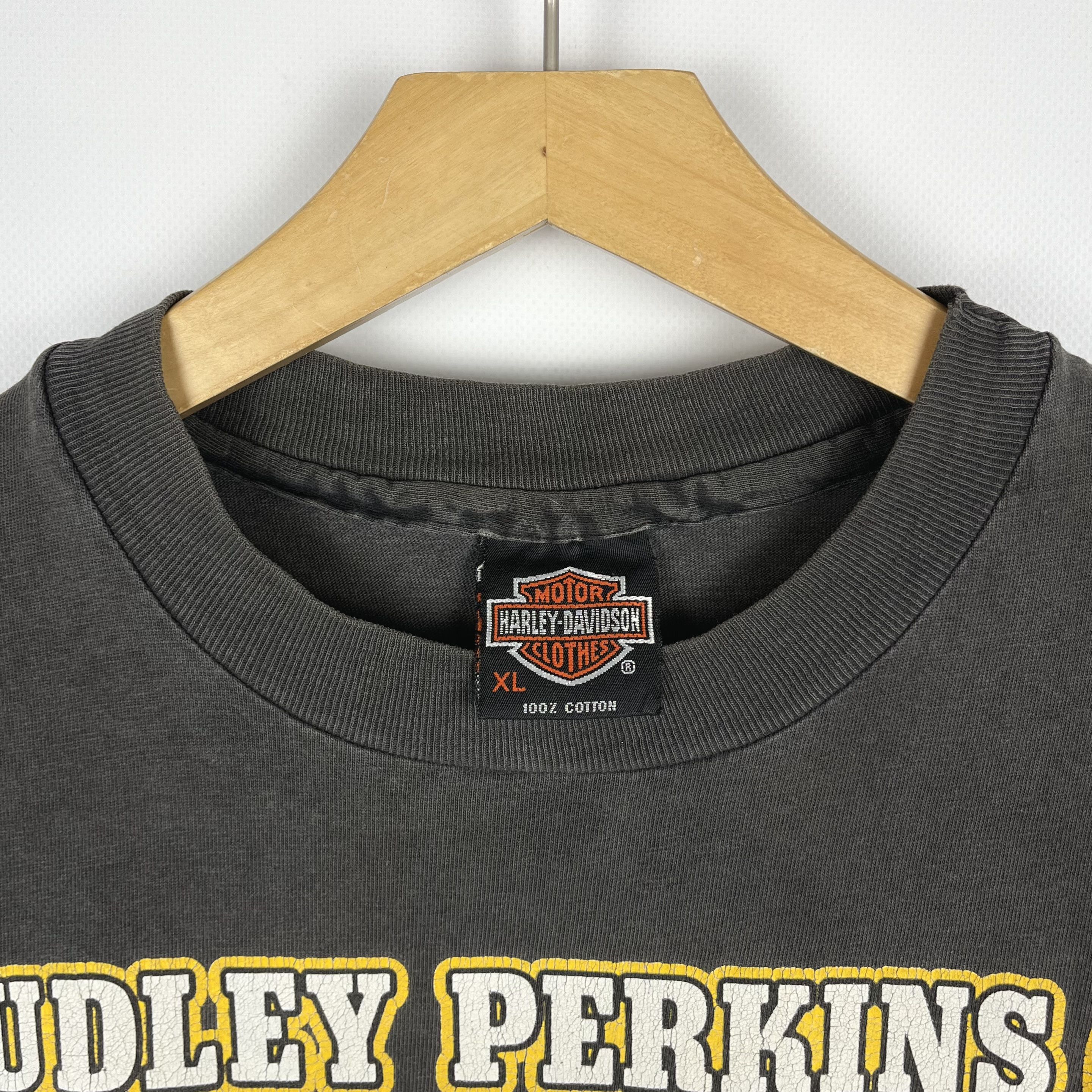 Harley Davidson Vintage Harley Davidson Dudley Perkins Co. T Shirt 1989 Size US XL / EU 56 / 4 - 6 Thumbnail