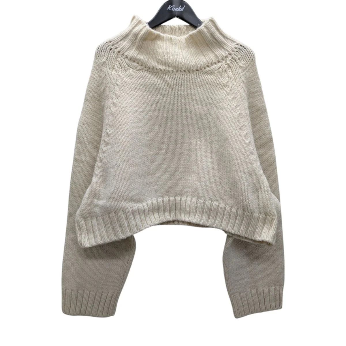 Yohji Yamamoto yohji yamamoto+Noir/ Cropped neck knit sweater Size US M / EU 48-50 / 2 - 1 Thumbnail