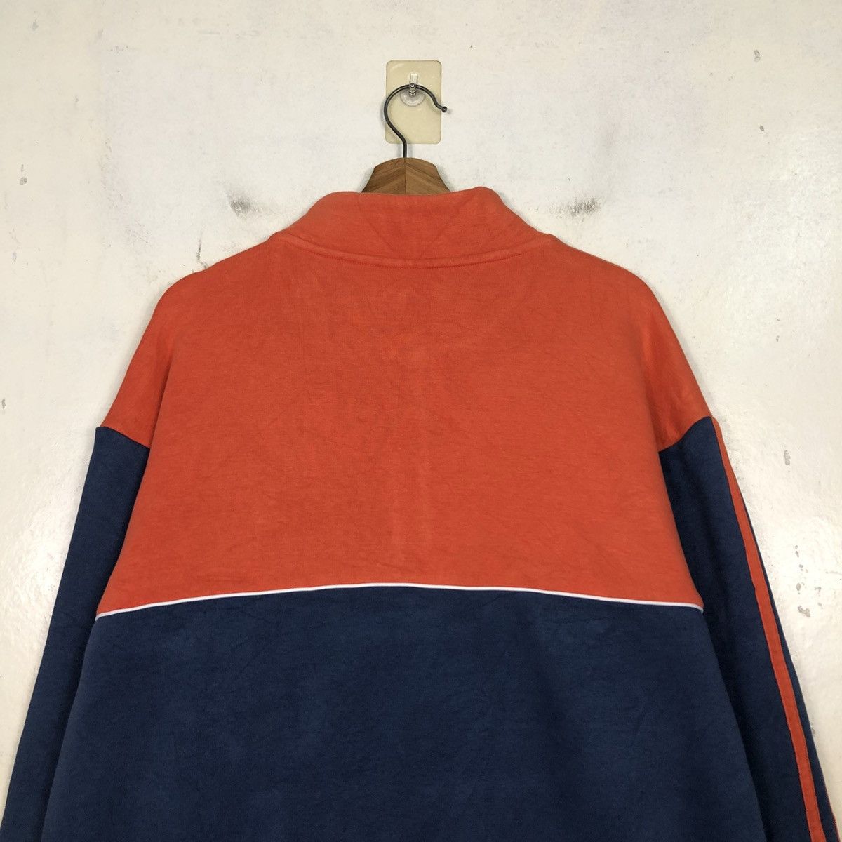 Adidas 📌Double Tone Adidas Anorak Half Zipper Sweater Size US M / EU 48-50 / 2 - 13 Thumbnail