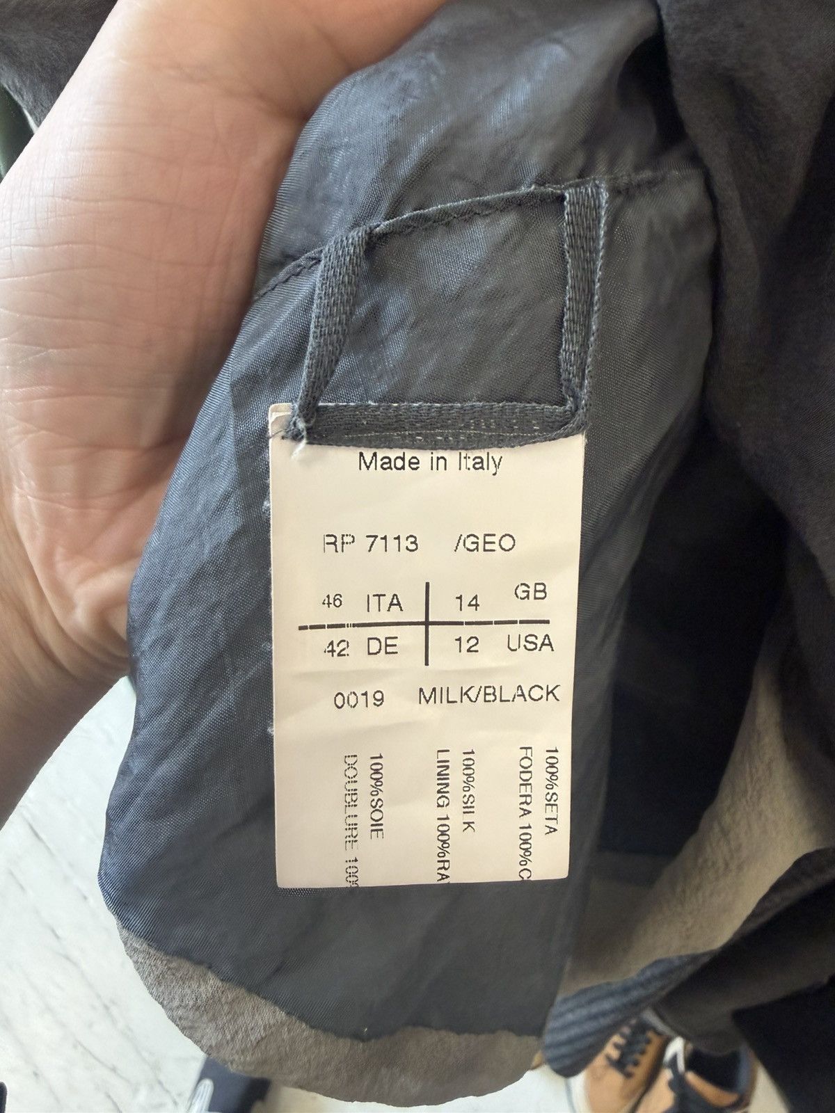 Rick Owens Rick Owens Spring 2013 ‘Island’ Bias Cut 100% Silk Top Size L / US 10 / IT 46 - 4 Thumbnail