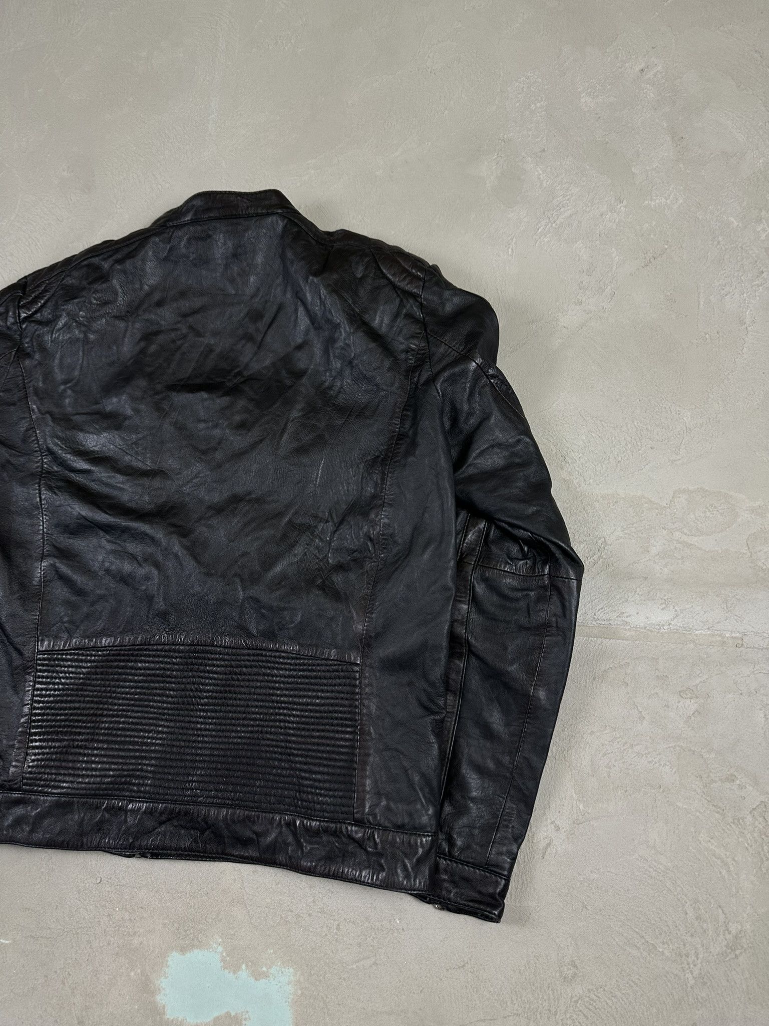 Mustang 90s Vintage Mustang Leather Racing Biker Boxy Jacket Size US XL / EU 56 / 4 - 12 Thumbnail