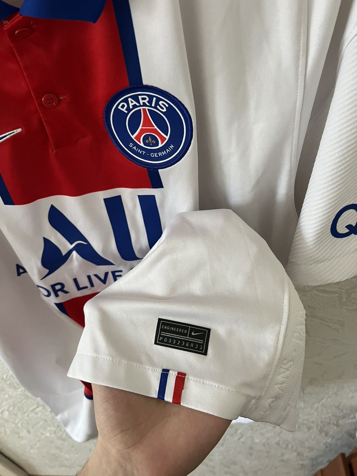 Nike Nike PSG 2020/2021 Away Jersey Football shirt streetwear Size US XL / EU 56 / 4 - 12 Thumbnail